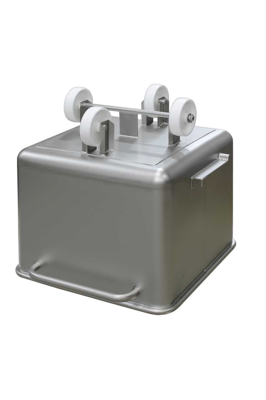 Carros inox para carne 200 litros miniatura 2