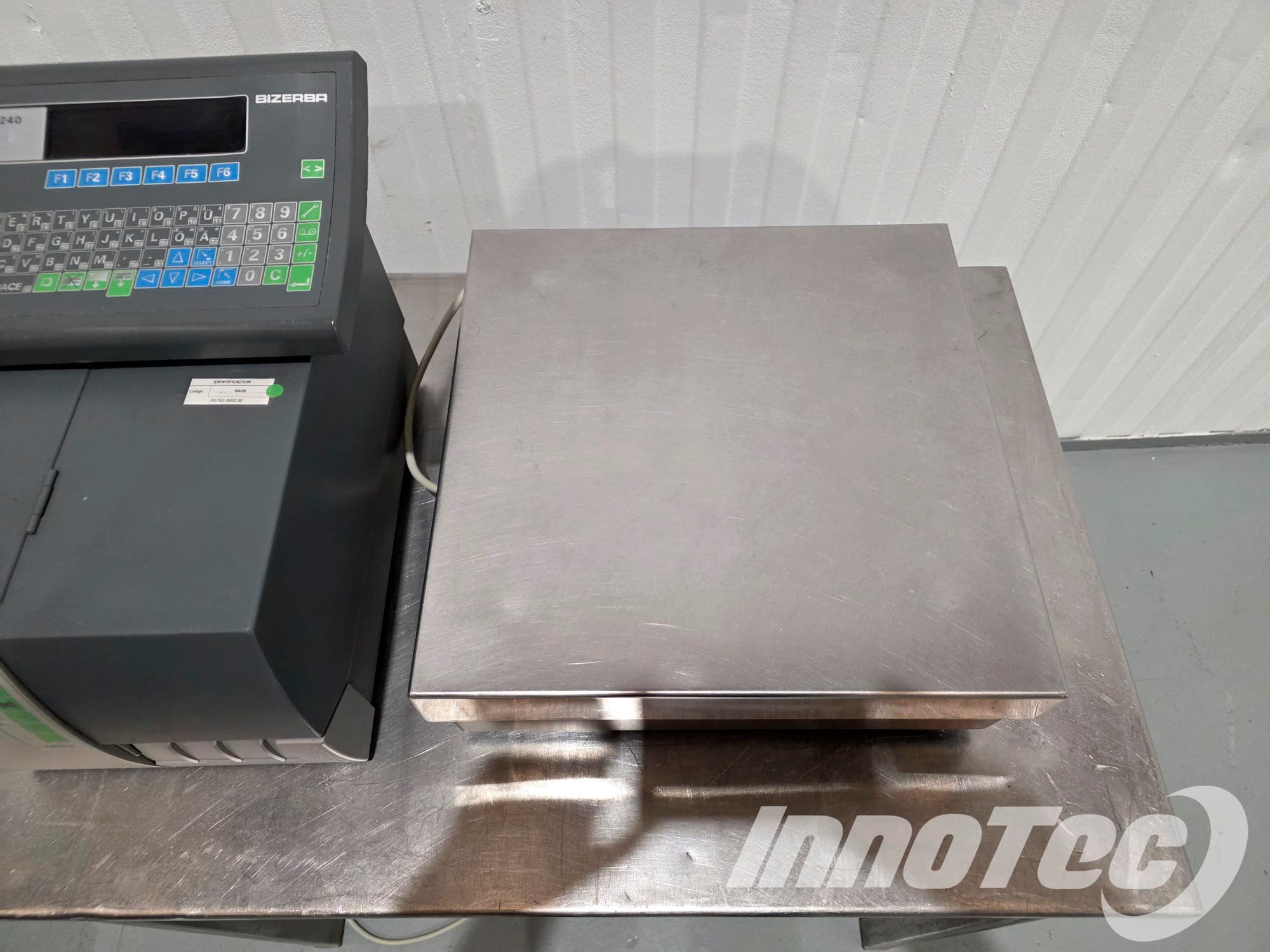 Etiquetadora de sobre mesa Bizerba mod GLP/80 miniatura 6