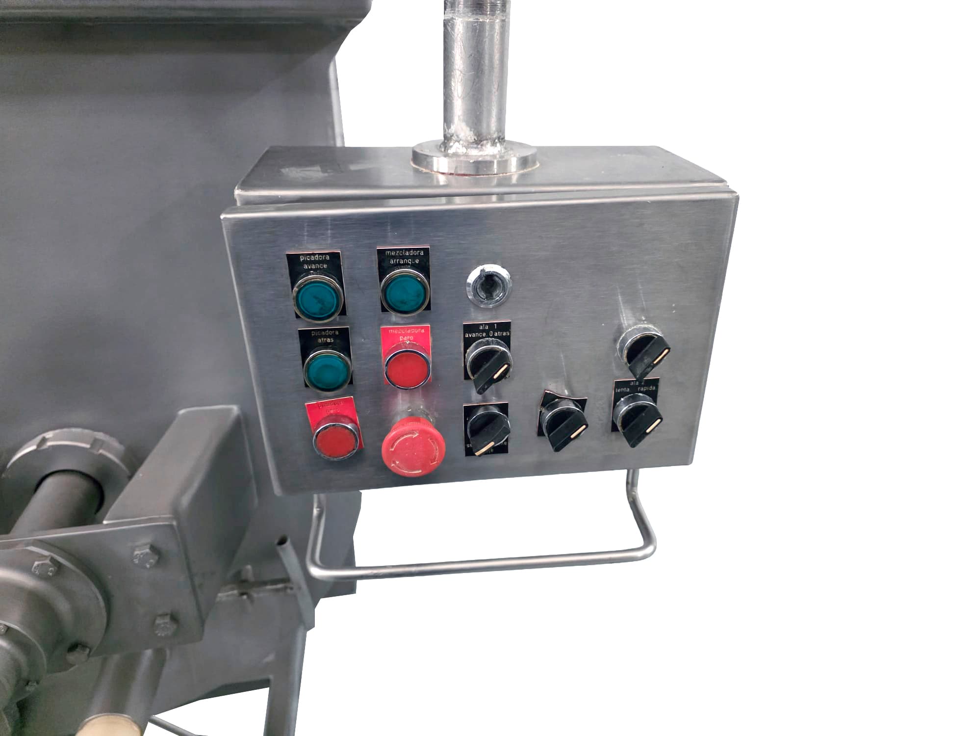 Picadora automática Wolfking boca 200 miniatura 6