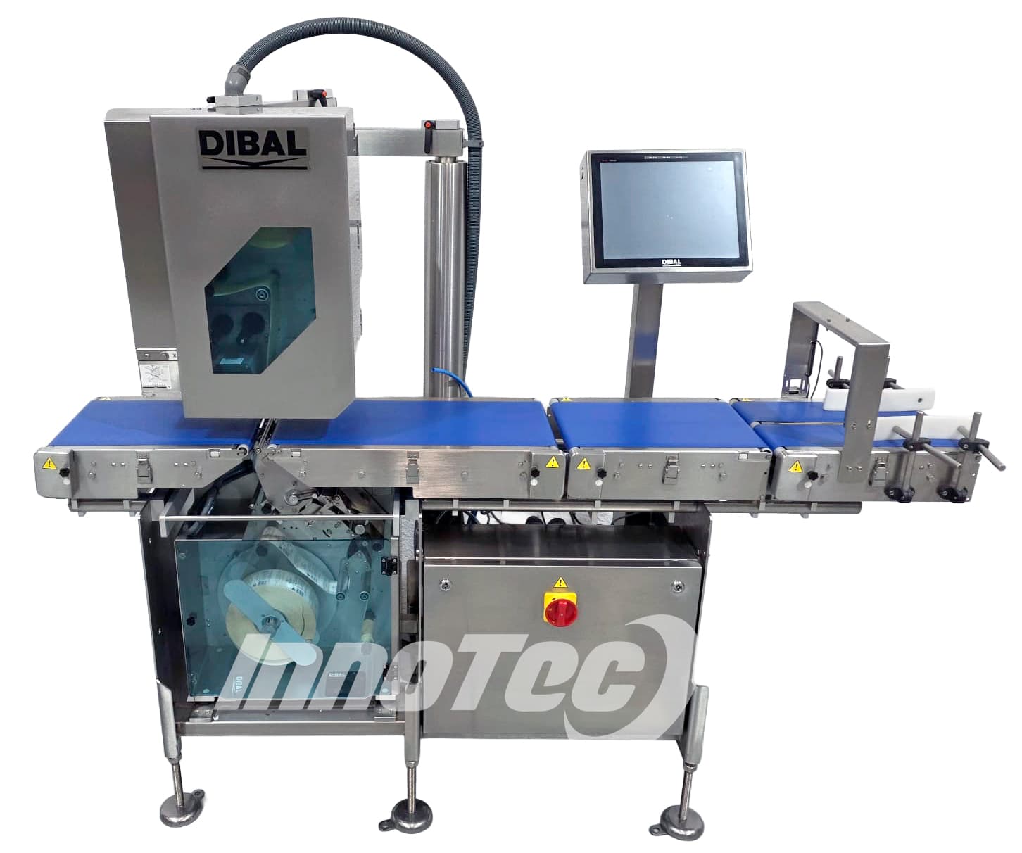 Etiquetadora automática Dibal LS4000 doble cabezal miniatura 3