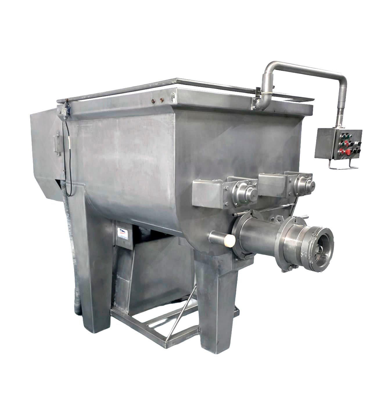 Picadora automática Wolfking boca 200 miniatura 4