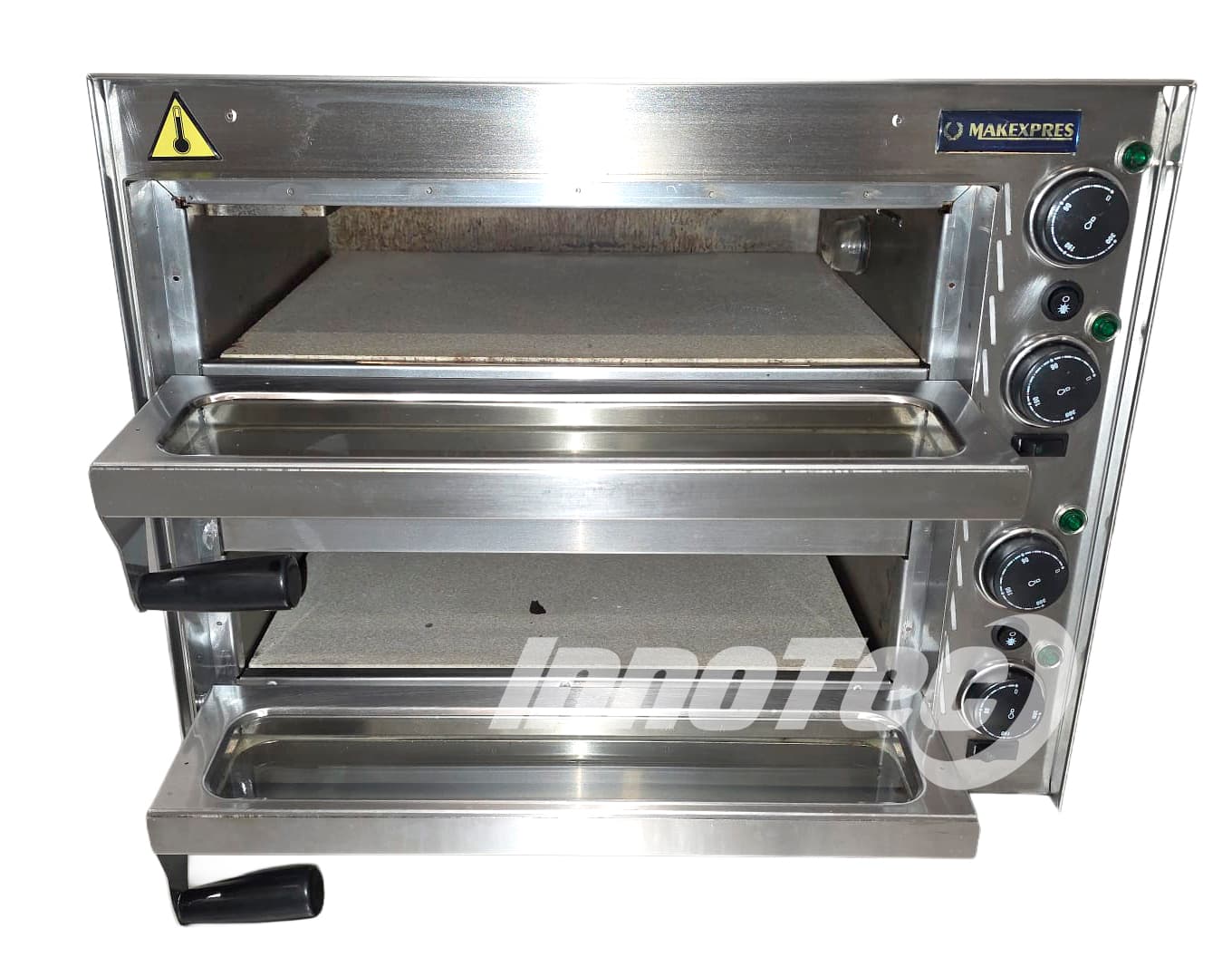 Horno de piedra para pizza Makexpres Ref.: 2837 miniatura 3