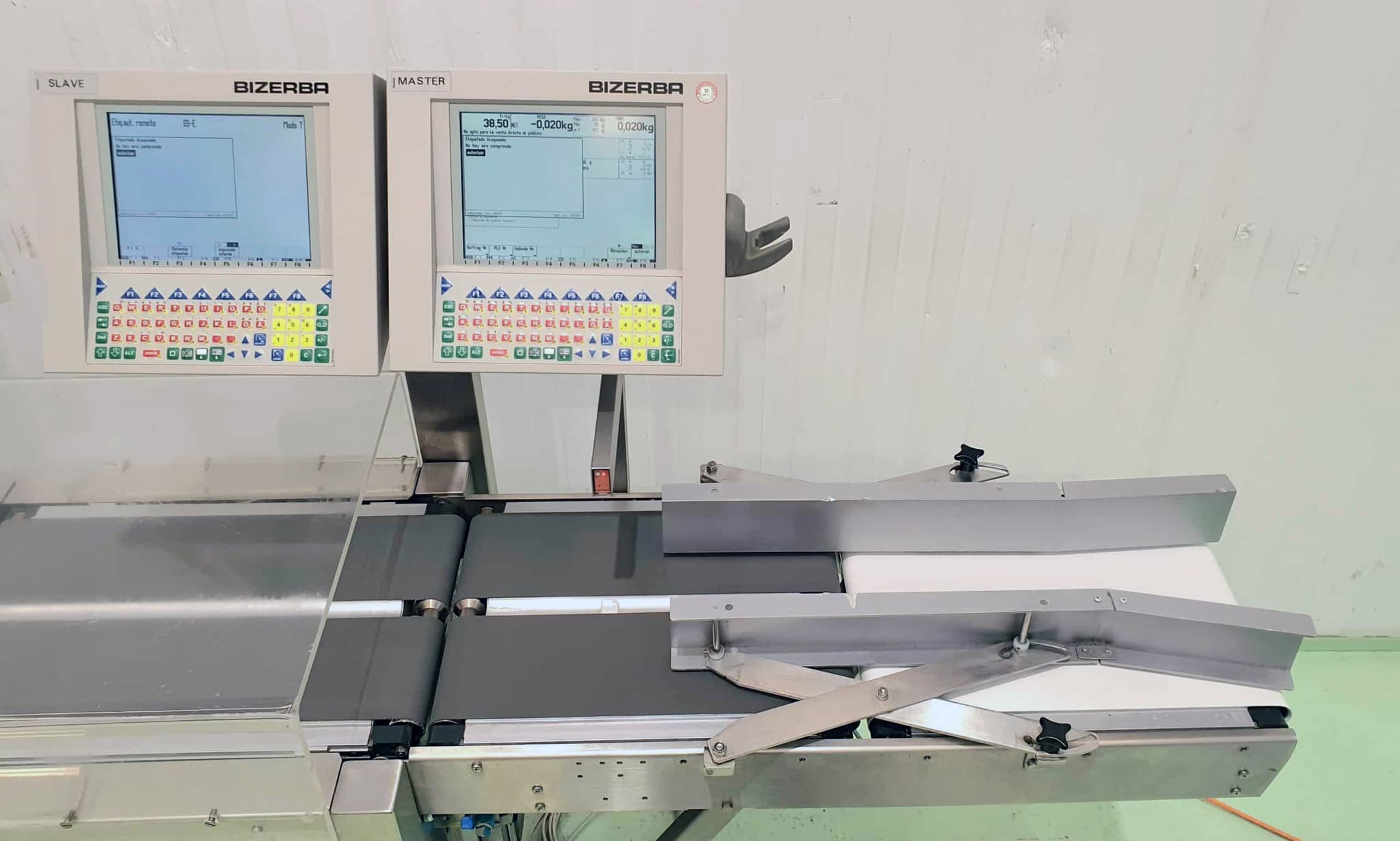 ETIQUETADORA AUTOMÁTICA BIZERBA GS ETIQUETADO SUPERIOR INFERIOR miniatura 4