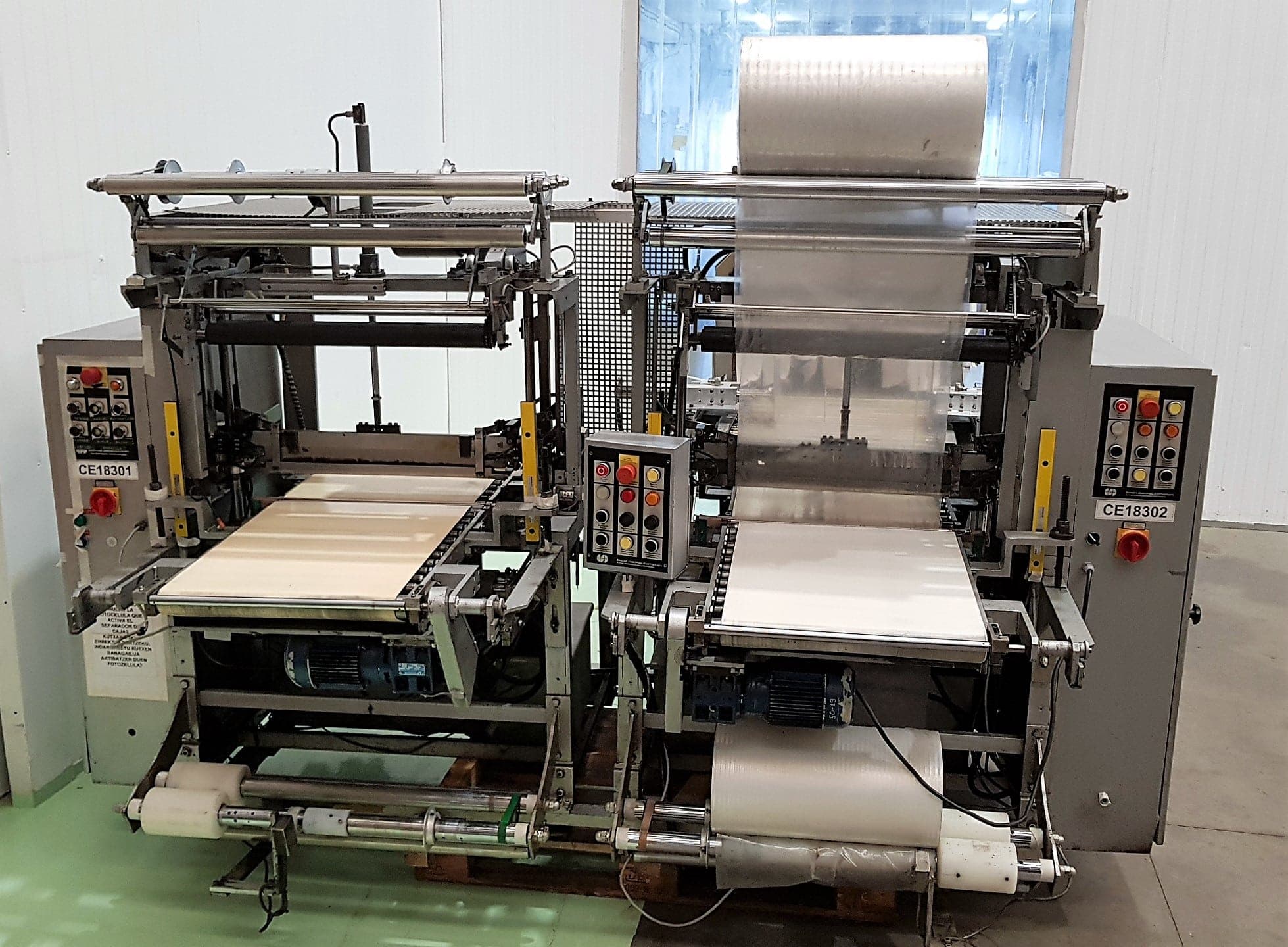 ENFAJADORA BECK RETRACTILADORA DOBLE SALIDA miniatura 4