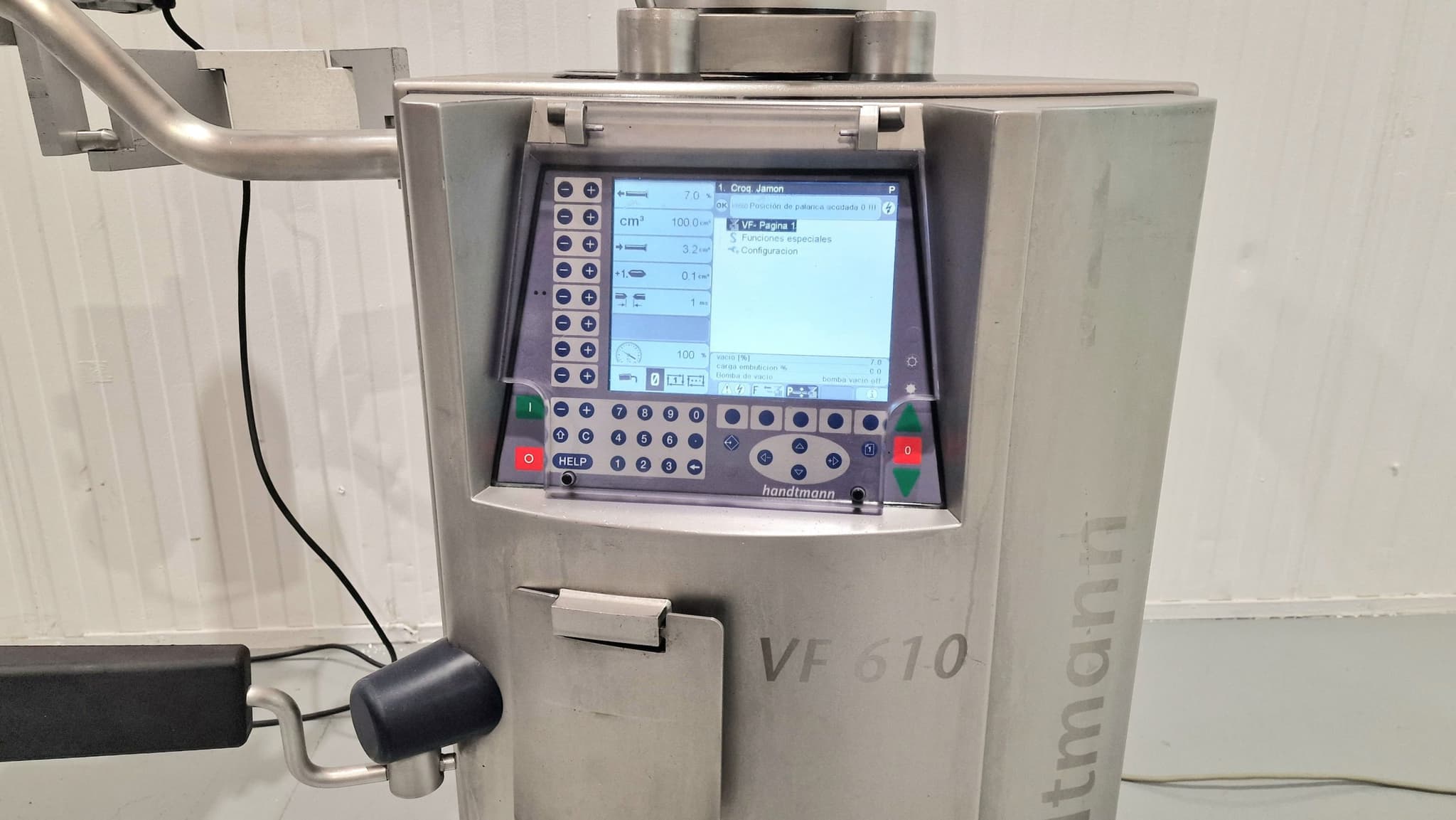 EMBUTIDORA CONTINUA HANDTMANN mod VF610 + FORMADORA ALBÓNDIGAS 79-0 miniatura 10