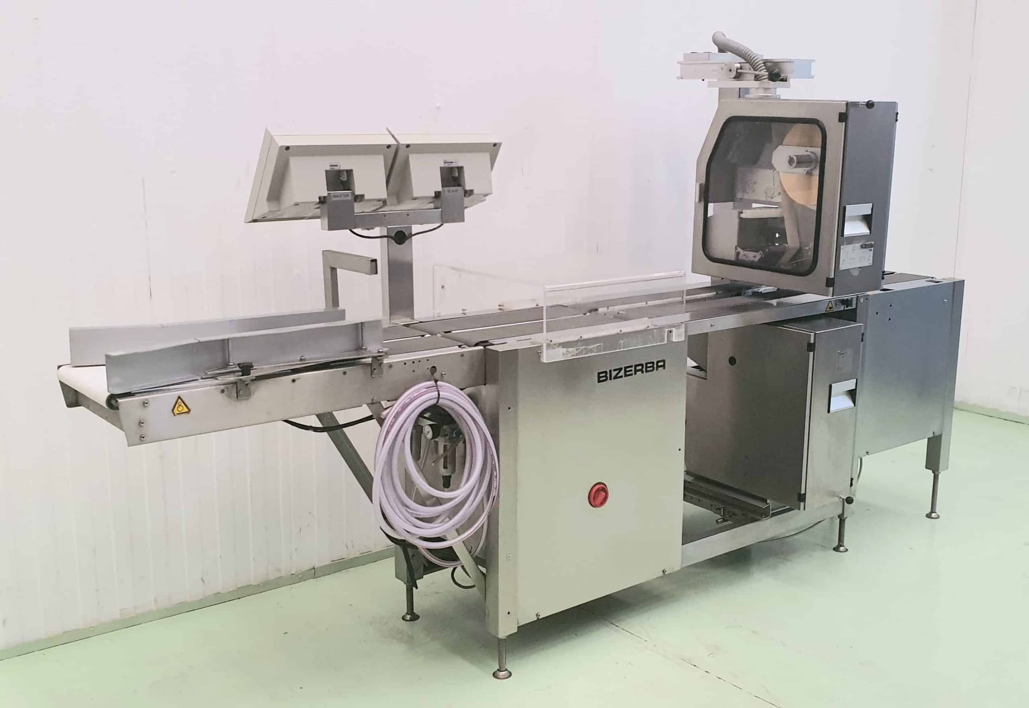 ETIQUETADORA PESADORA BIZERBA GS DOBLE CABEZAL miniatura 2