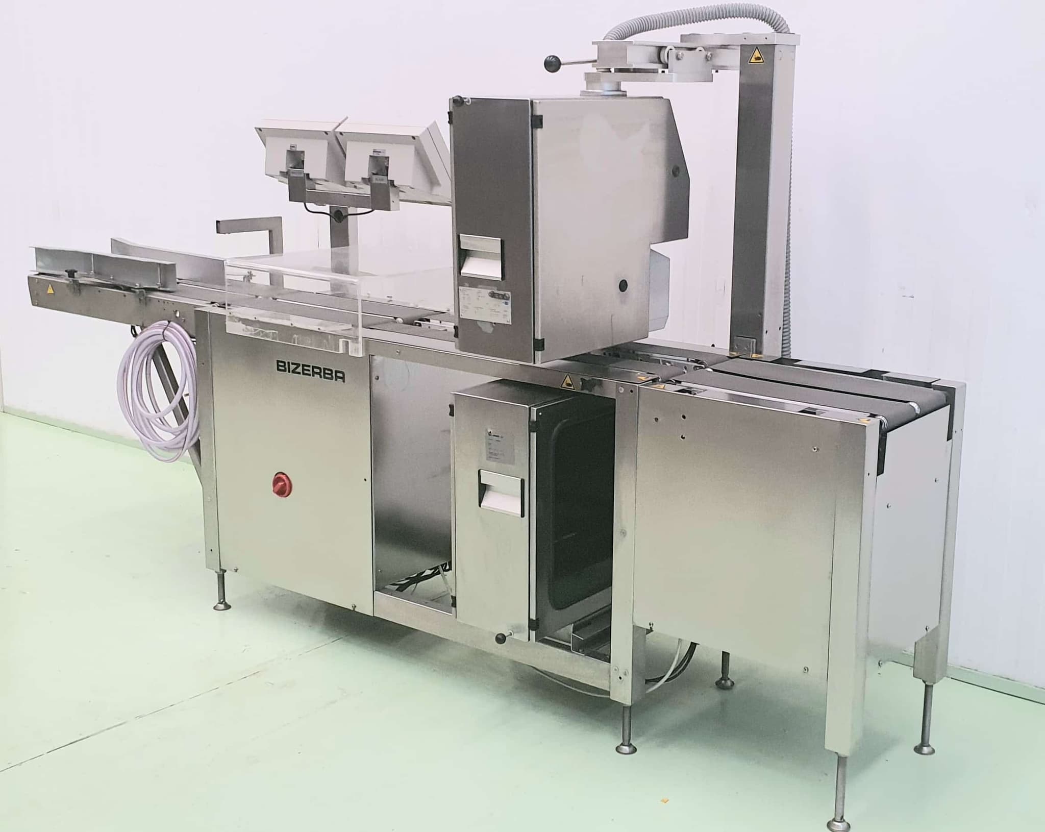 ETIQUETADORA PESADORA BIZERBA GS DOBLE CABEZAL miniatura 3