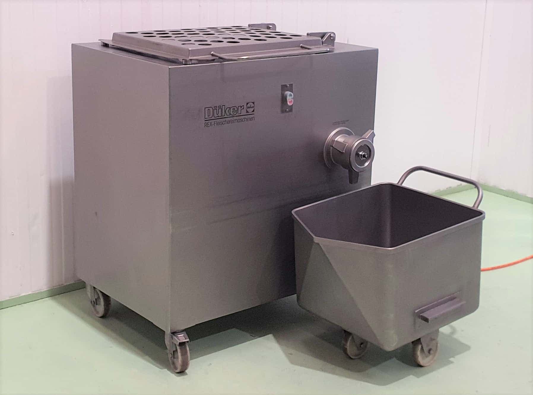 PICADORA AUTOMÁTICA REX DUKER boca 98 INOX miniatura 2