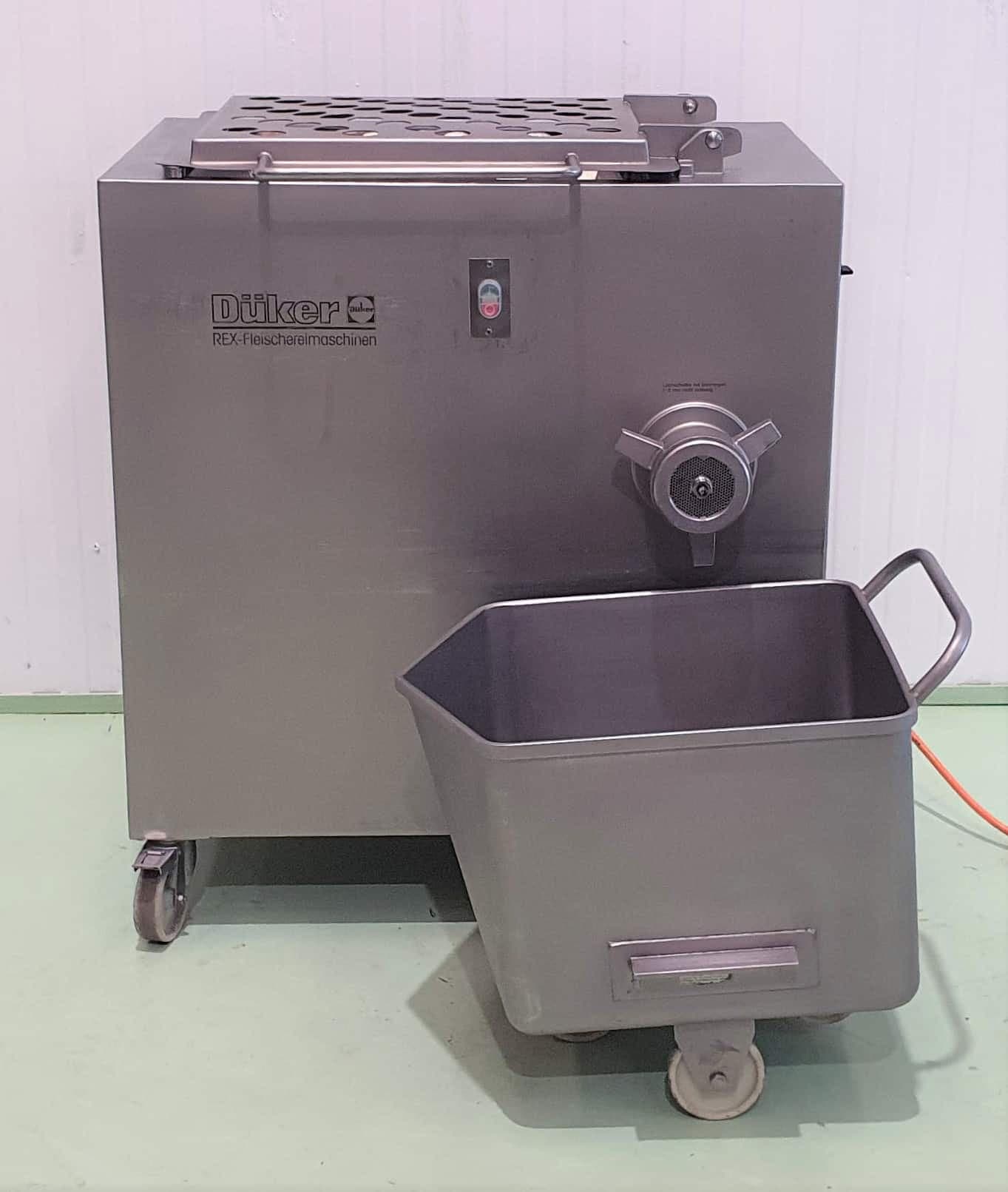 PICADORA AUTOMÁTICA REX DUKER boca 98 INOX miniatura 3