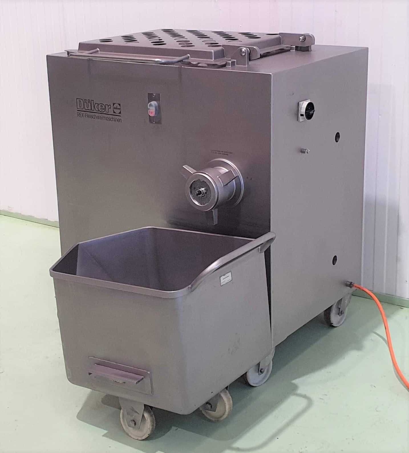 PICADORA AUTOMÁTICA REX DUKER boca 98 INOX miniatura 4