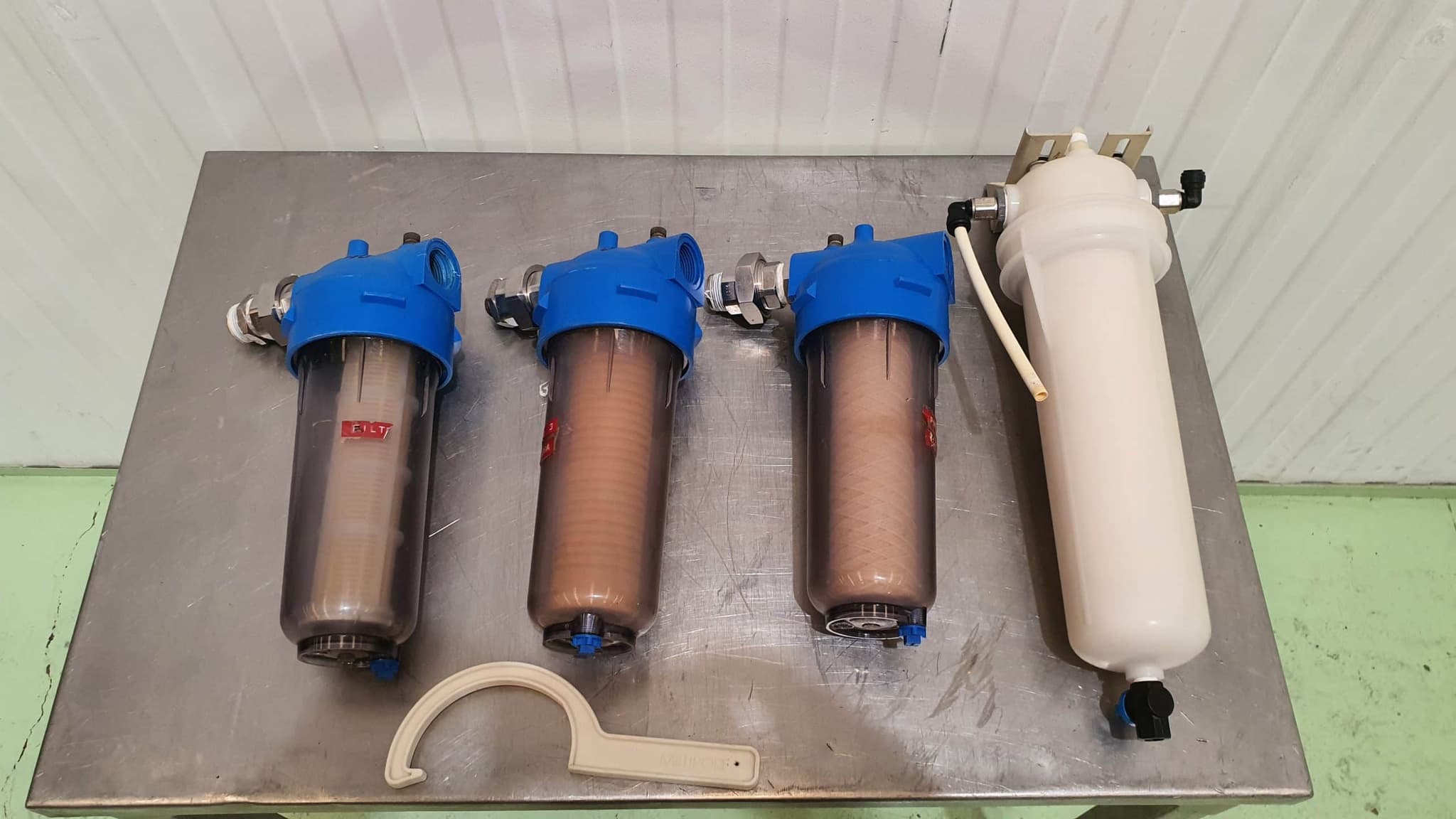 MILLIPORE DEPOSITO DE 350L DEPURADORA Y FILTRO DE SAL miniatura 8