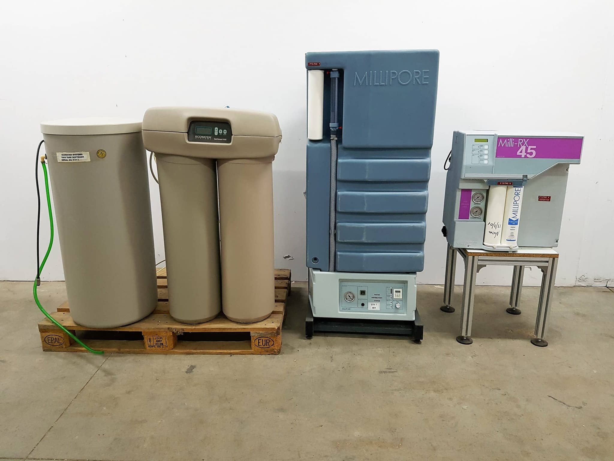 MILLIPORE DEPOSITO DE 350L DEPURADORA Y FILTRO DE SAL miniatura 10