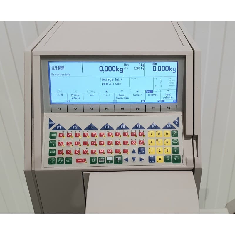 ETIQUETADORA PESADORA BIZERBA GV W miniatura 7