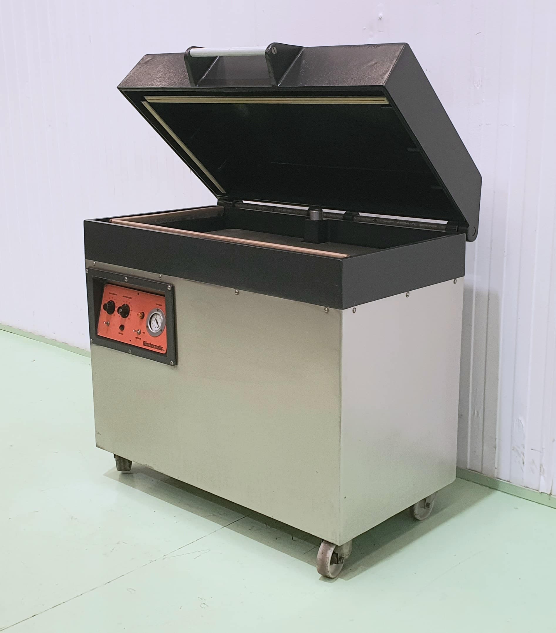 MÁQUINA DE VACÍO CAMPANA ROSCHERMATIC mod. VM-8/S, bomba 100m3Busch miniatura 3