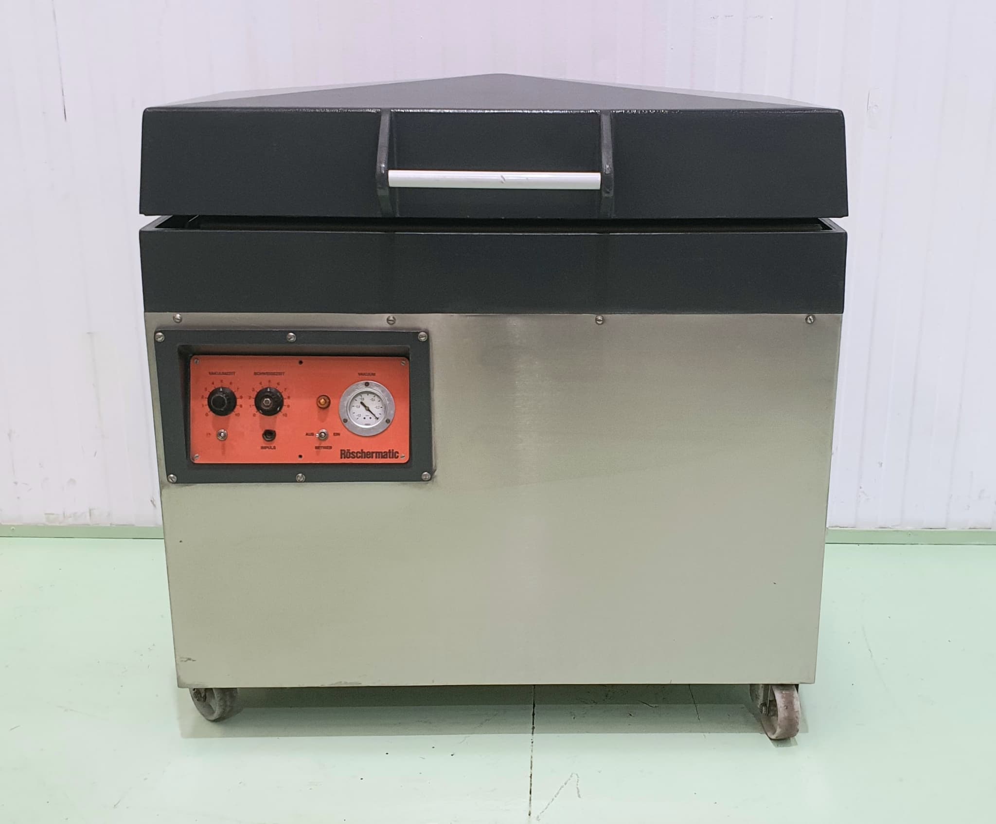 MÁQUINA DE VACÍO CAMPANA ROSCHERMATIC mod. VM-8/S, bomba 100m3Busch miniatura 5