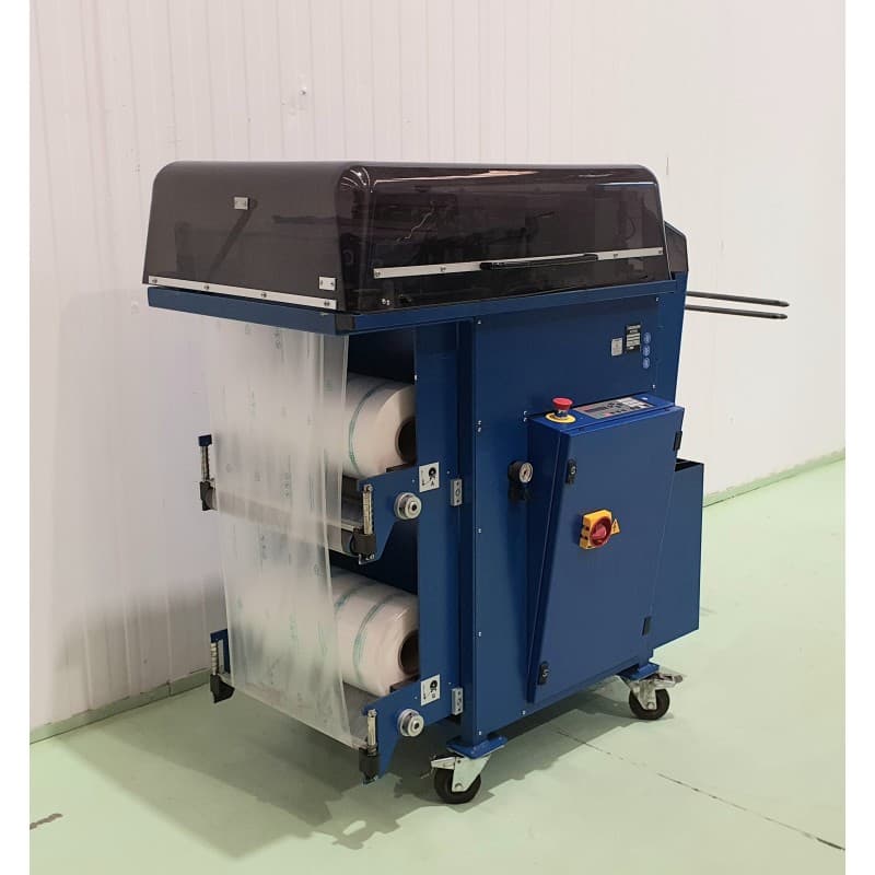 MÁQUINA PARA ACOLCHADO Y ENVASADO AIRPAD FROMM AP502 CON RECOGEDOR