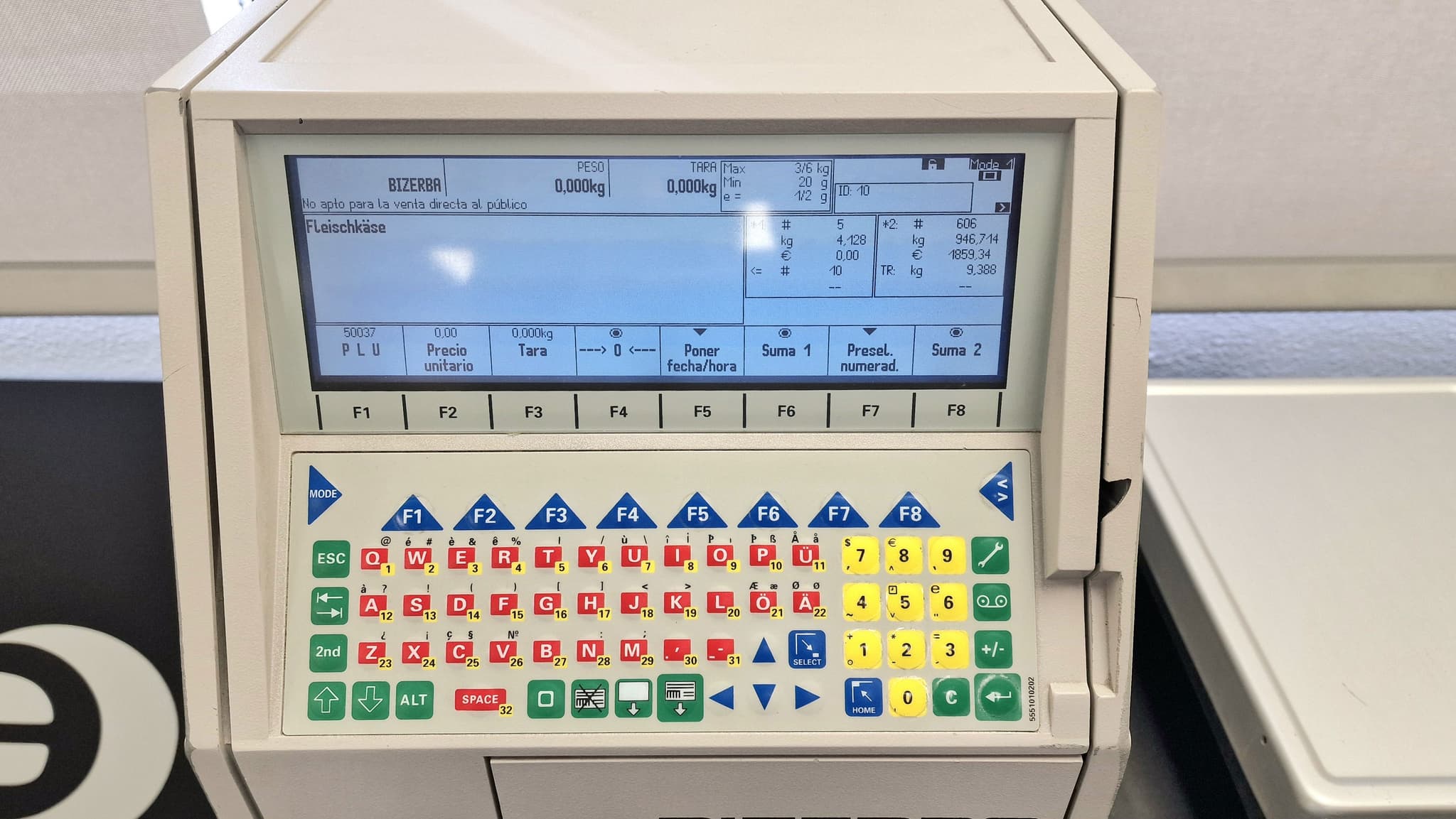 ETIQUETADORA SOBREMESA BIZERBA GH miniatura 5