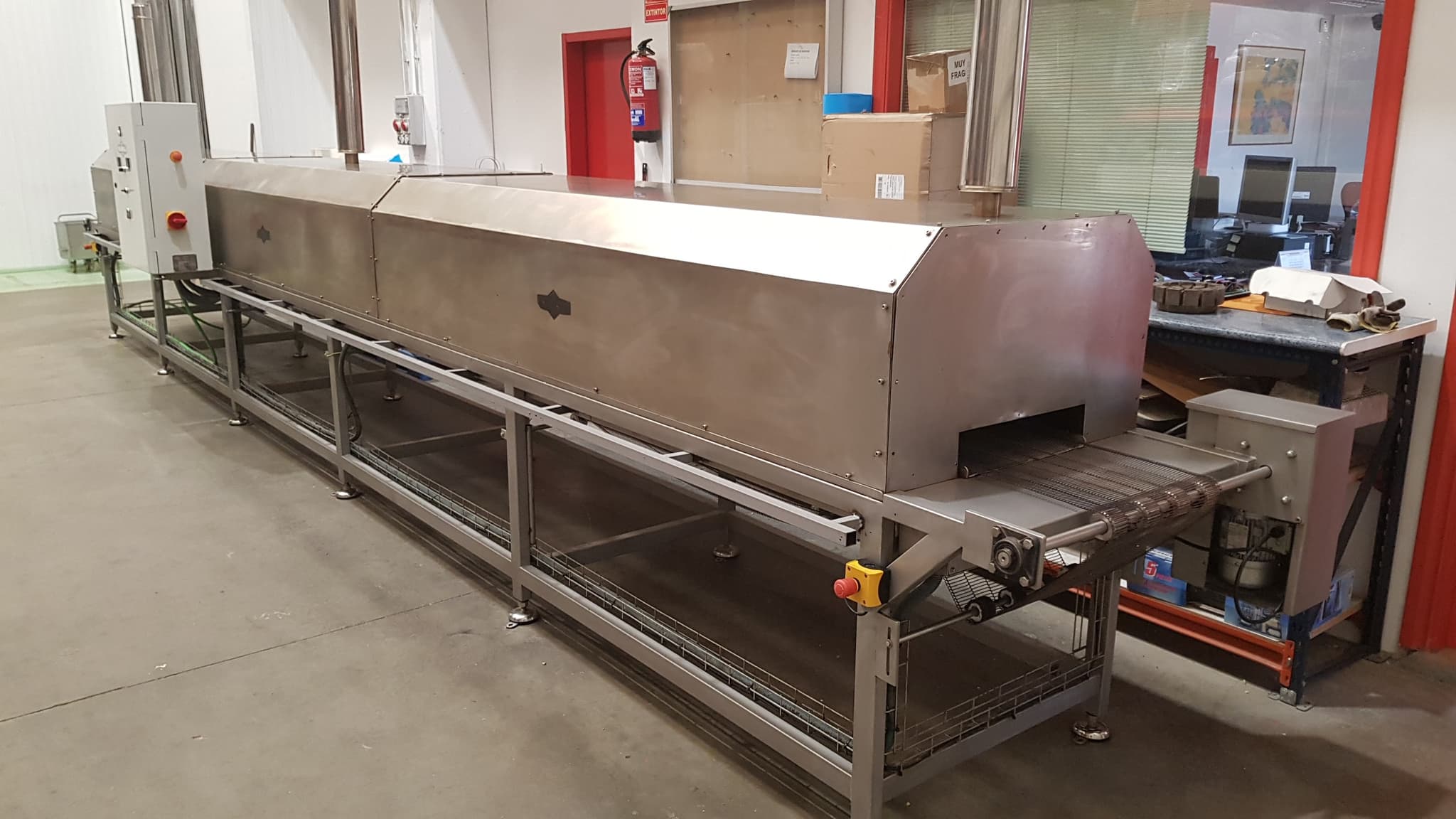 HORNO EN CINTA PARA PIZZA MAINALI miniatura 7