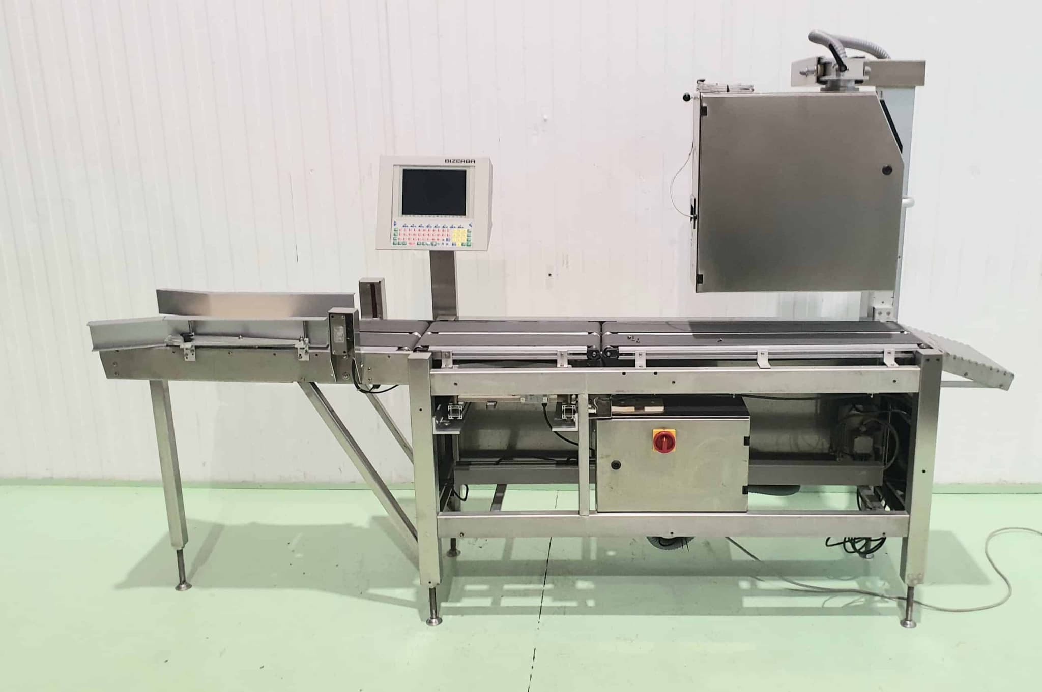 TREN DE ETIQUETADO PESADO AUTOMÁTICO BIZERBA GS BRAZO ROTATIVO miniatura 9