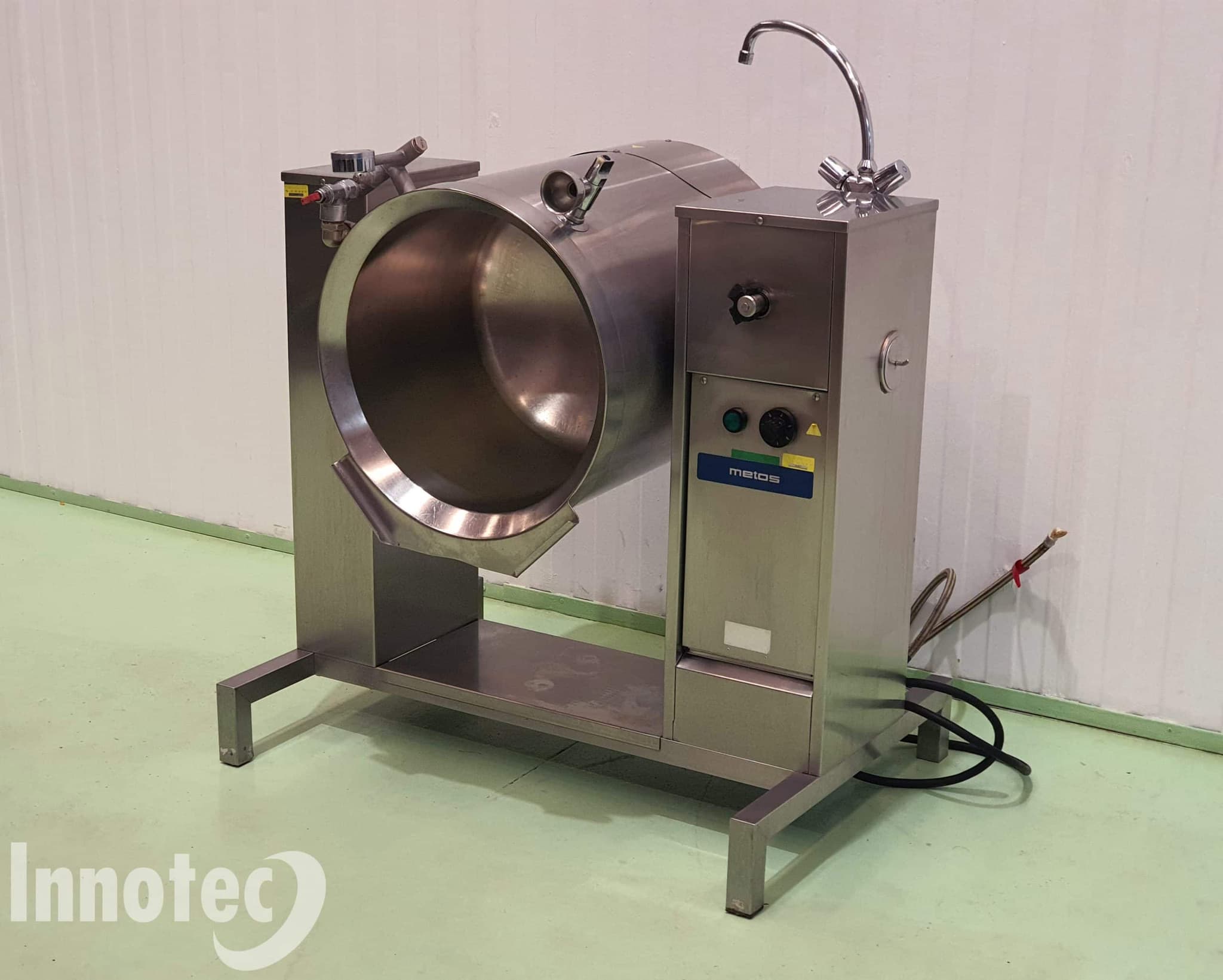 MARMITA ELÉCTRICA 50lts CON VOLCADOR METOS mod. BG50 miniatura 2