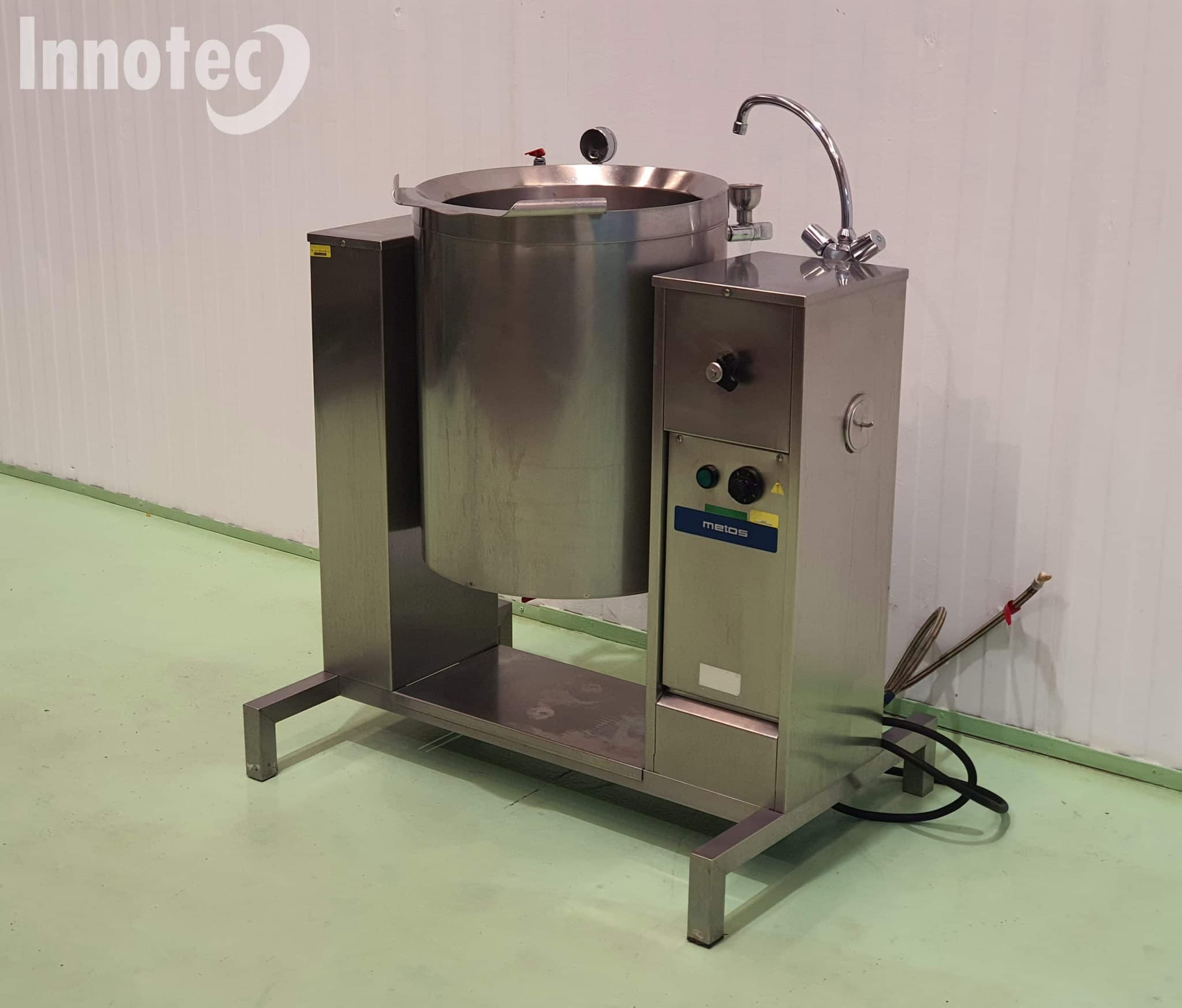 MARMITA ELÉCTRICA 50lts CON VOLCADOR METOS mod. BG50 miniatura 6