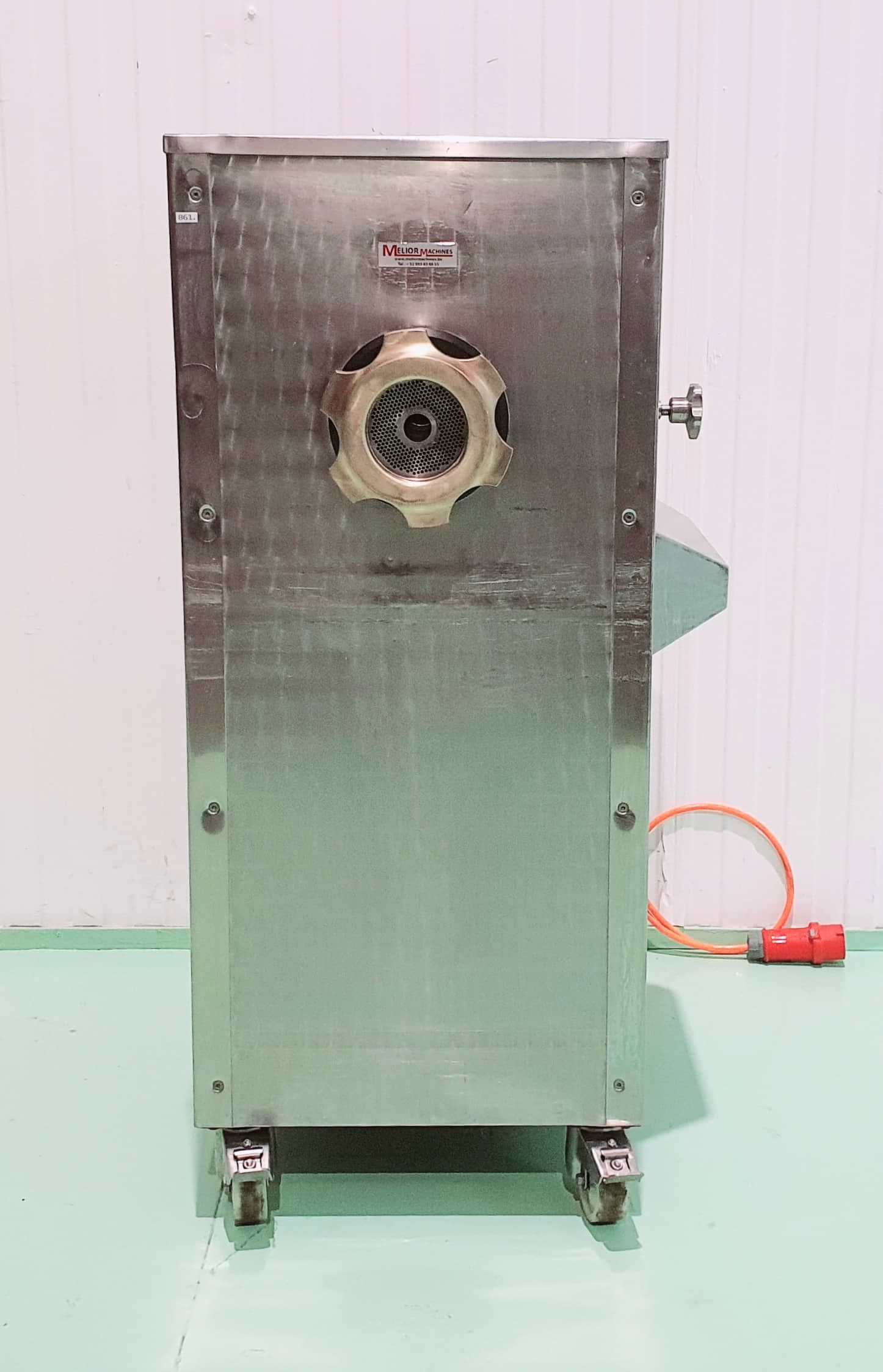 PICADORA MELIOR boca 114 INOX miniatura 2