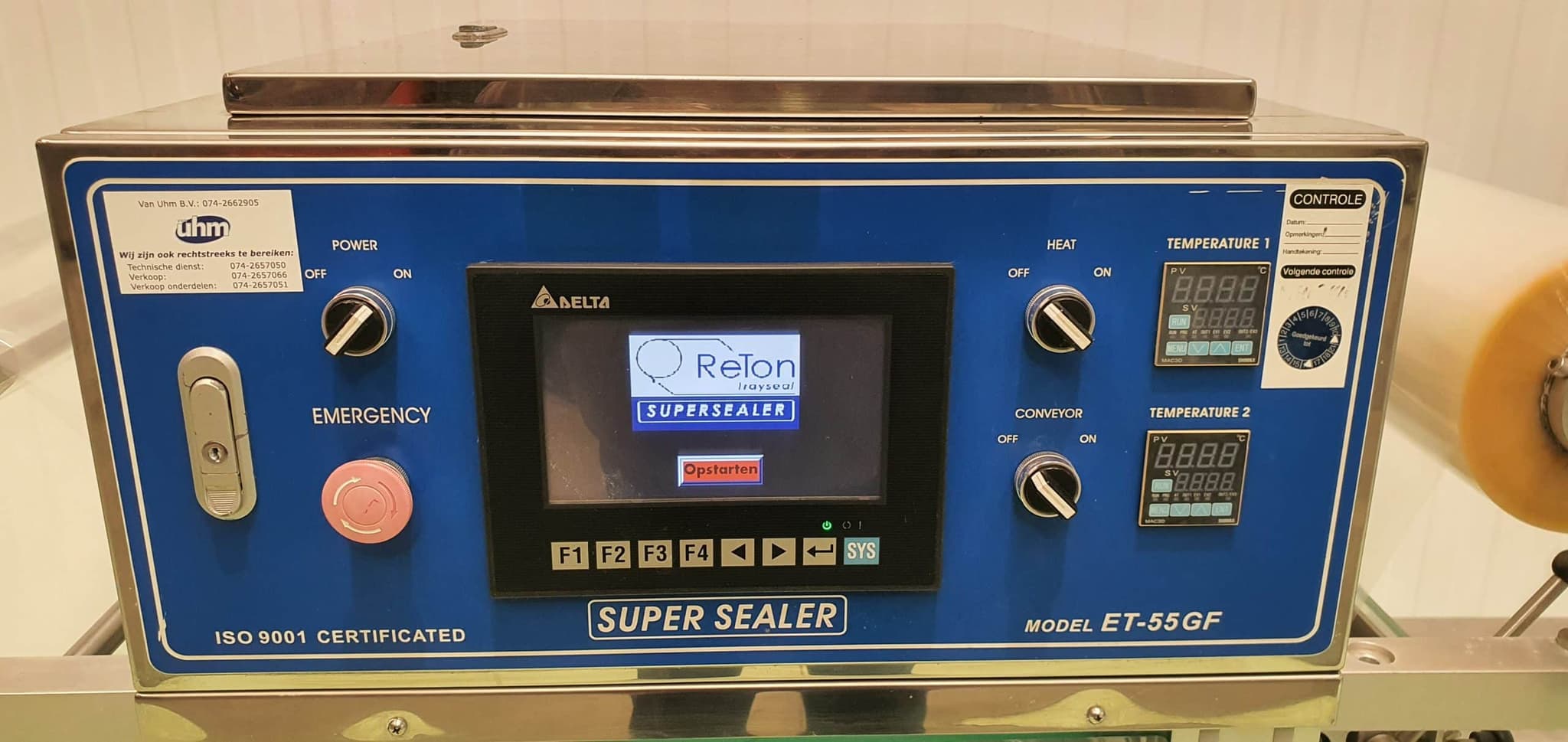 TERMOSELLADORA AUTOMÁTICA RETON SUPER SEDER  ET-55GFI miniatura 5