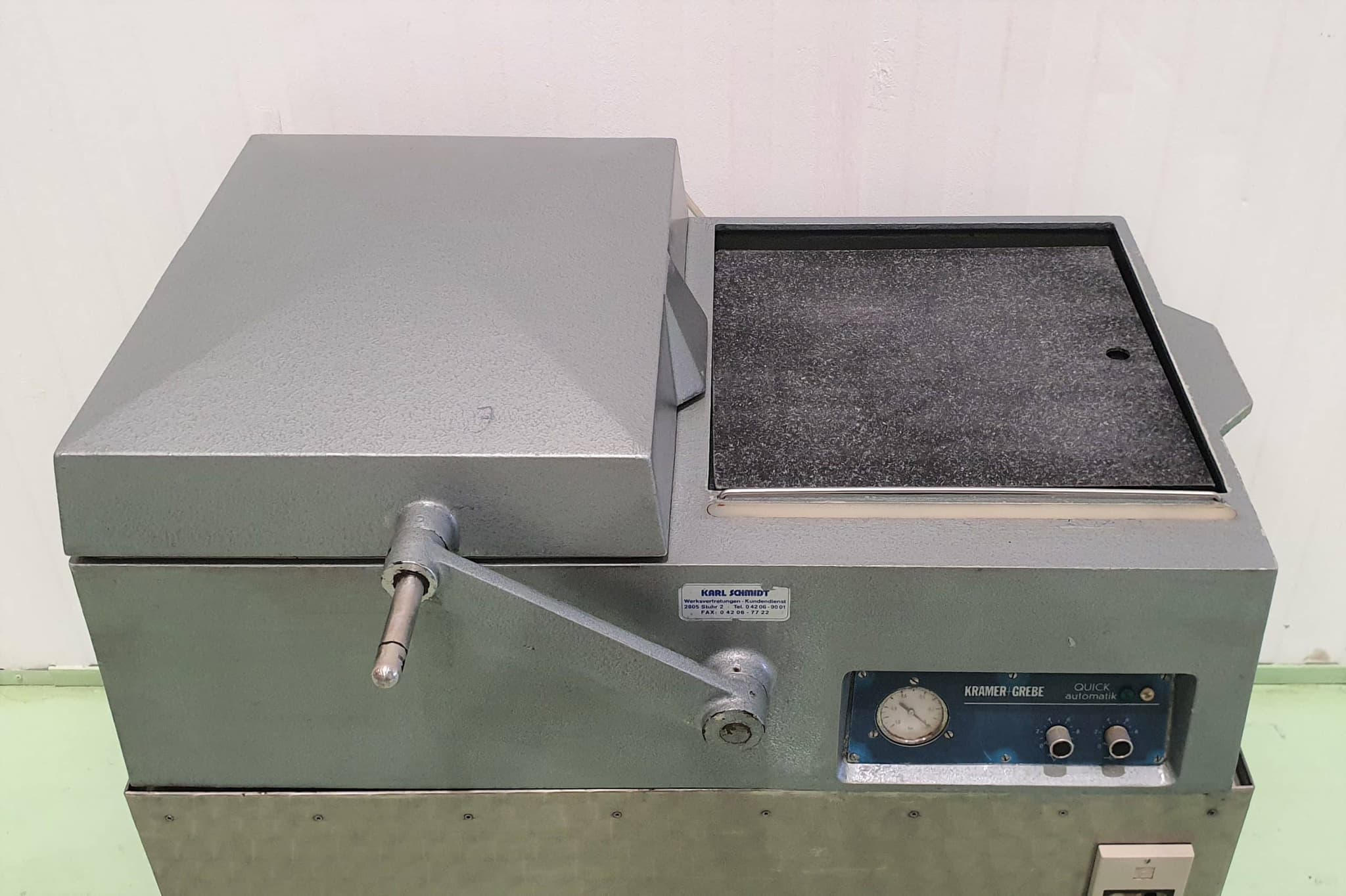 MÁQUINA DE VACÍO DOBLE CAMPANA KRAMER GREBE miniatura 4