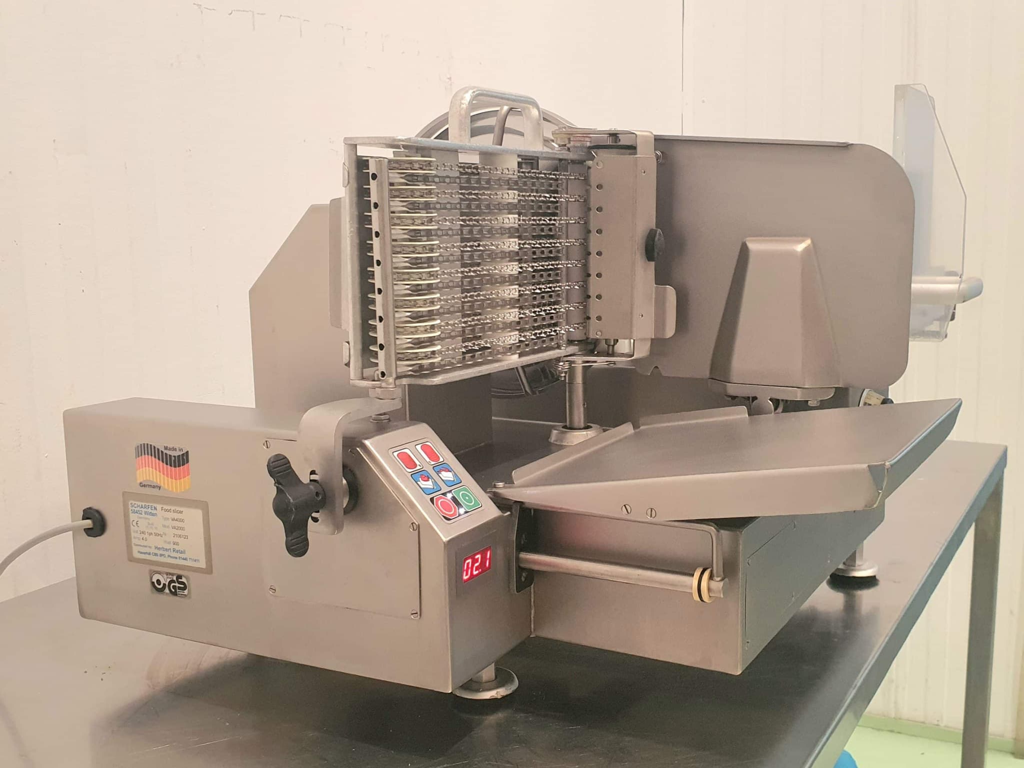 LONCHEADORA AUTOMÁTICA SCHARFEN VA2000 II miniatura 3