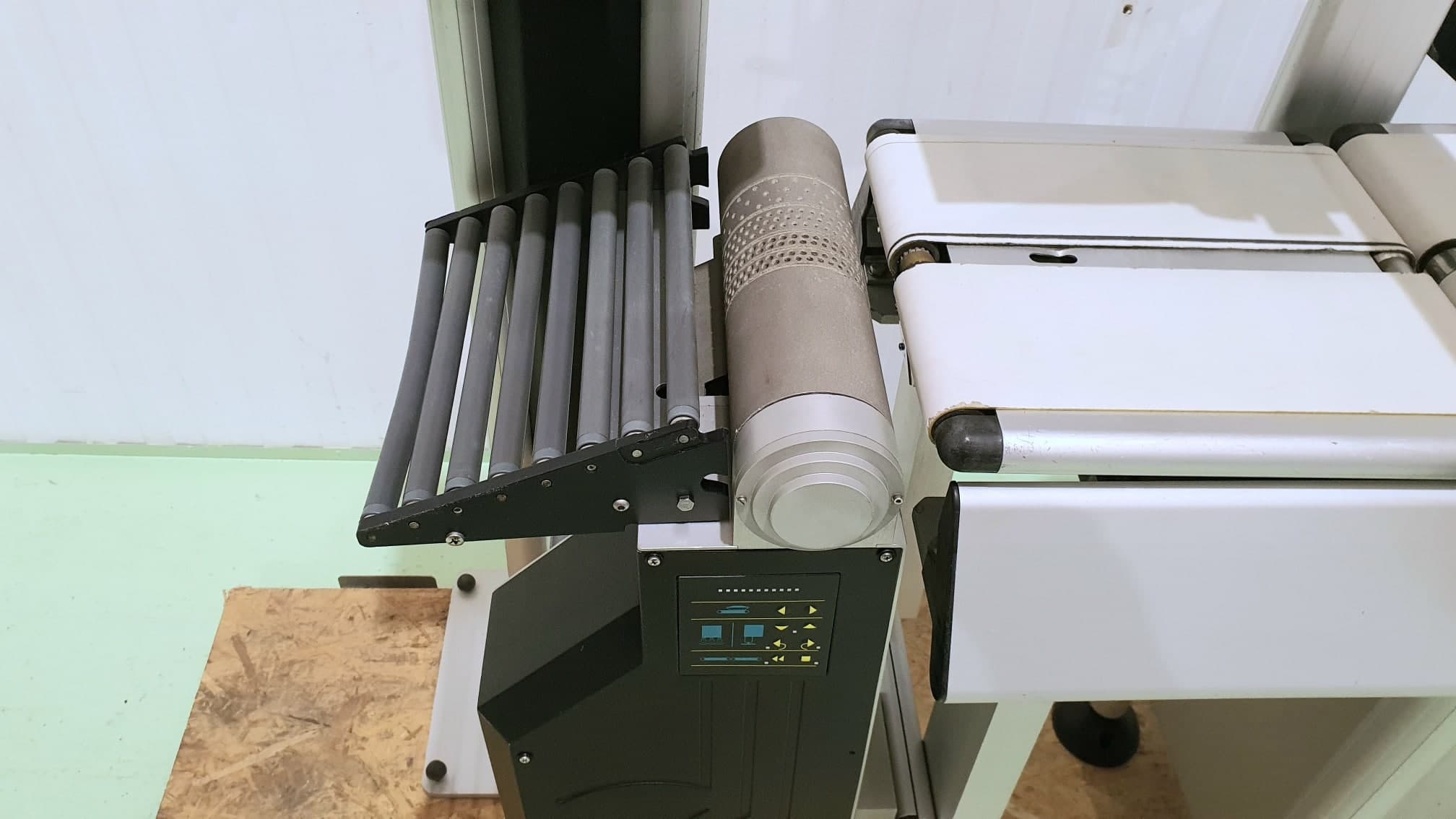 ETIQUETADORA PESADORA AUTOMÁTICA ESPERA DOBLE ETIQUETADO SUPERIOR INFERIOR miniatura 10