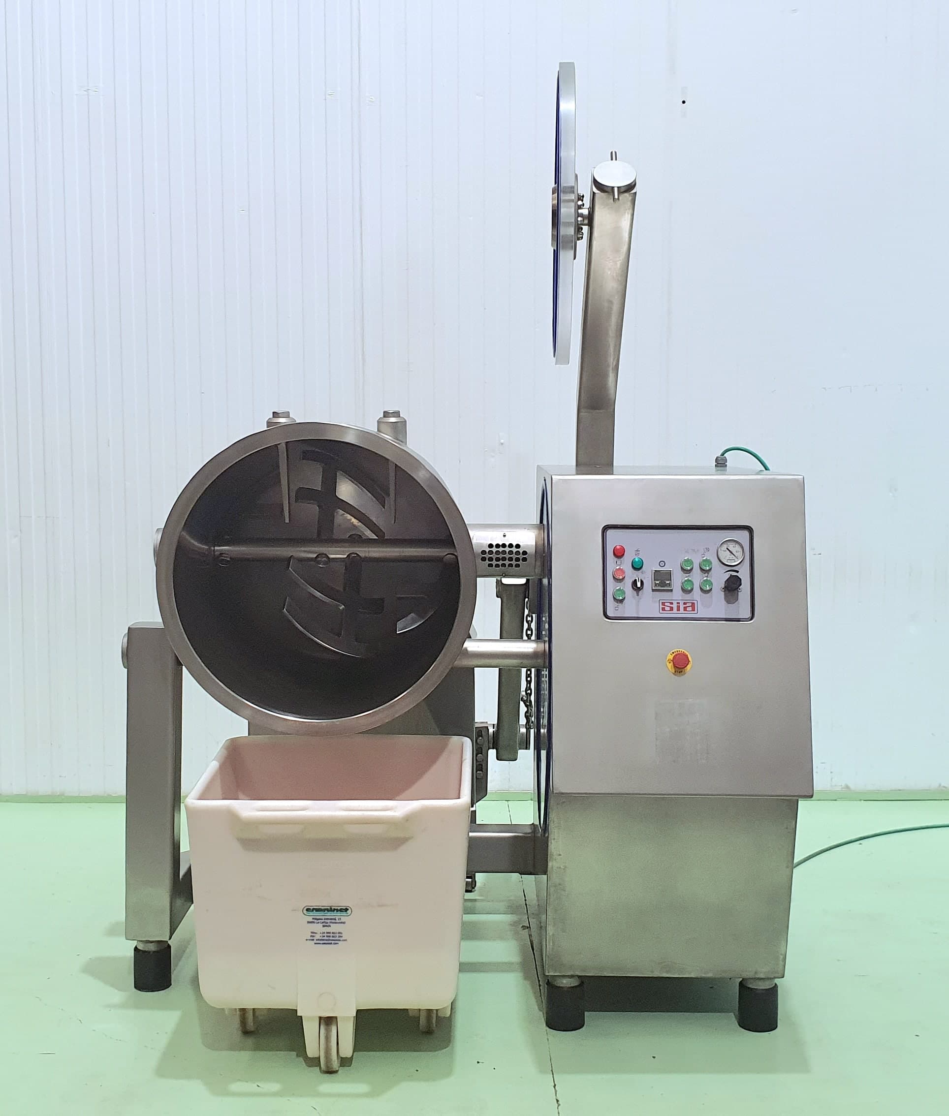 AMASADORA CÁRNICA VACÍO Y ELEVADOR SIA AM-352-A miniatura 6