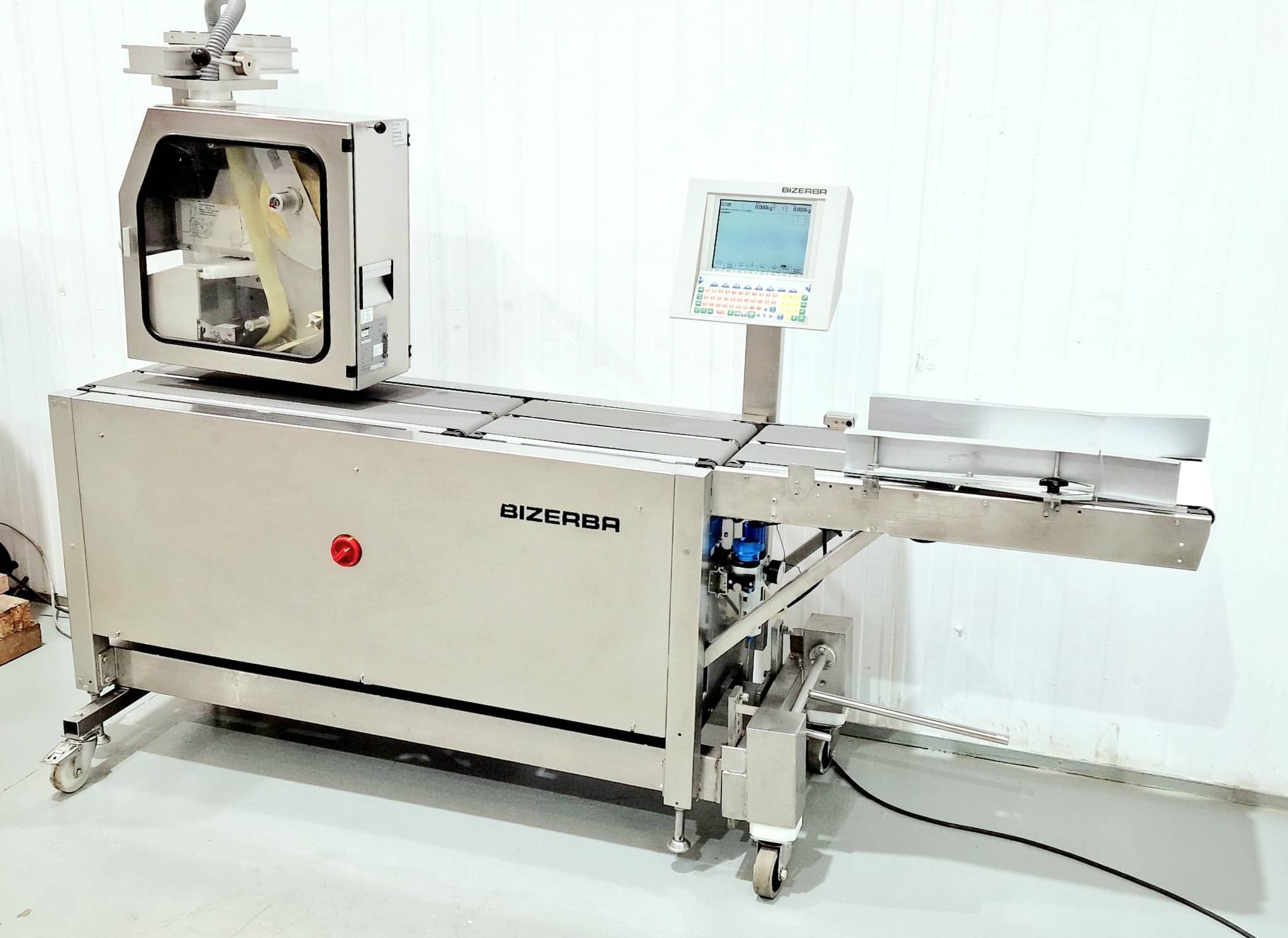 TREN DE ETIQUETADORA Y AUTOMÁTICO BIZERBA GS miniatura 3