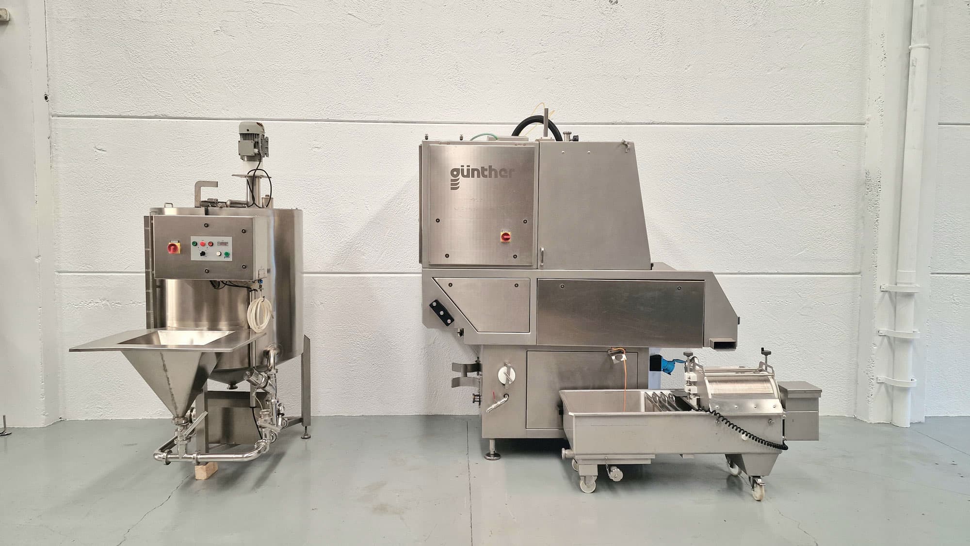 LINEA DE INYECCIÓN DE CARNES GÜNTHER PI81/184