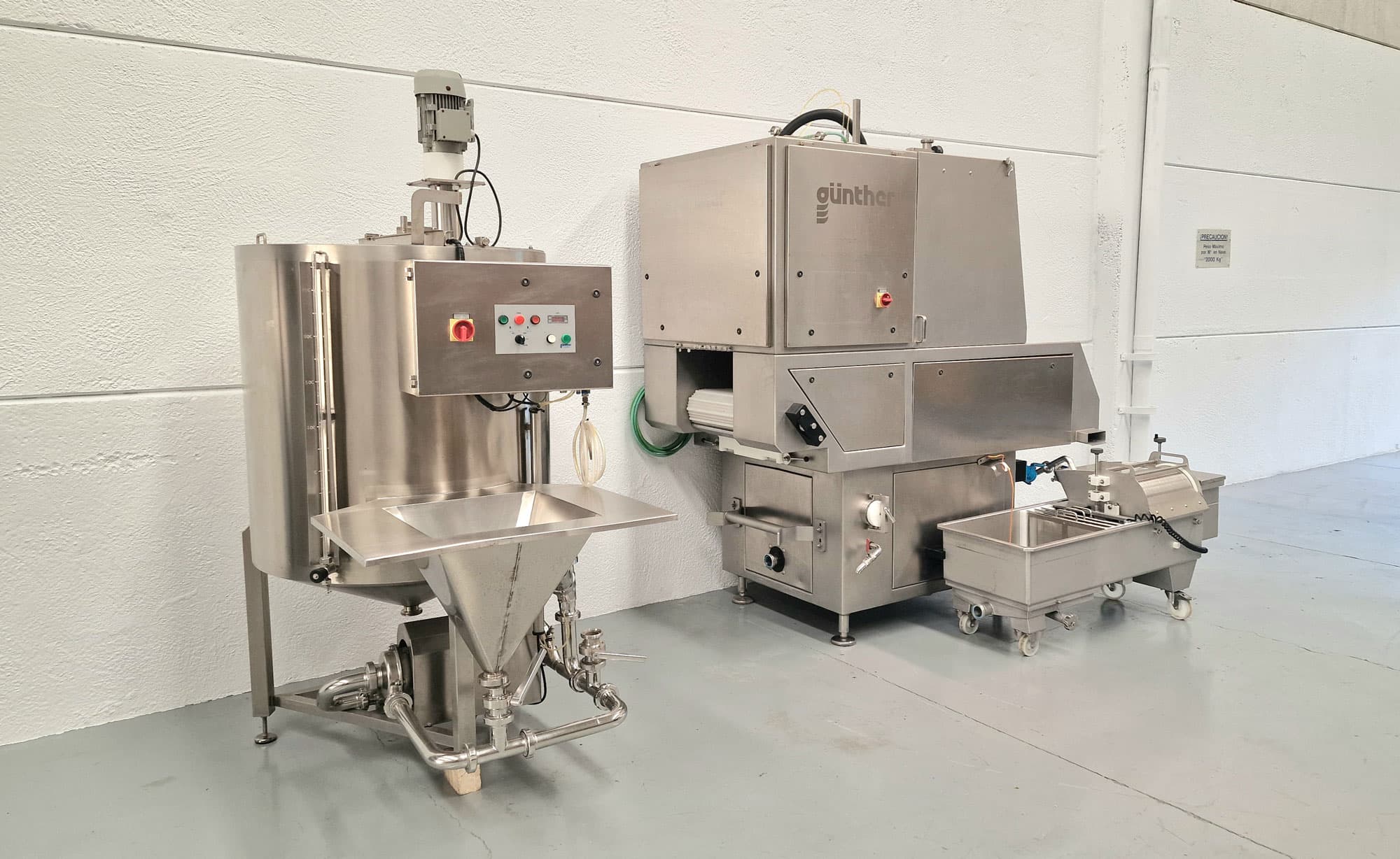 LINEA DE INYECCIÓN DE CARNES GÜNTHER PI81/184 miniatura 2