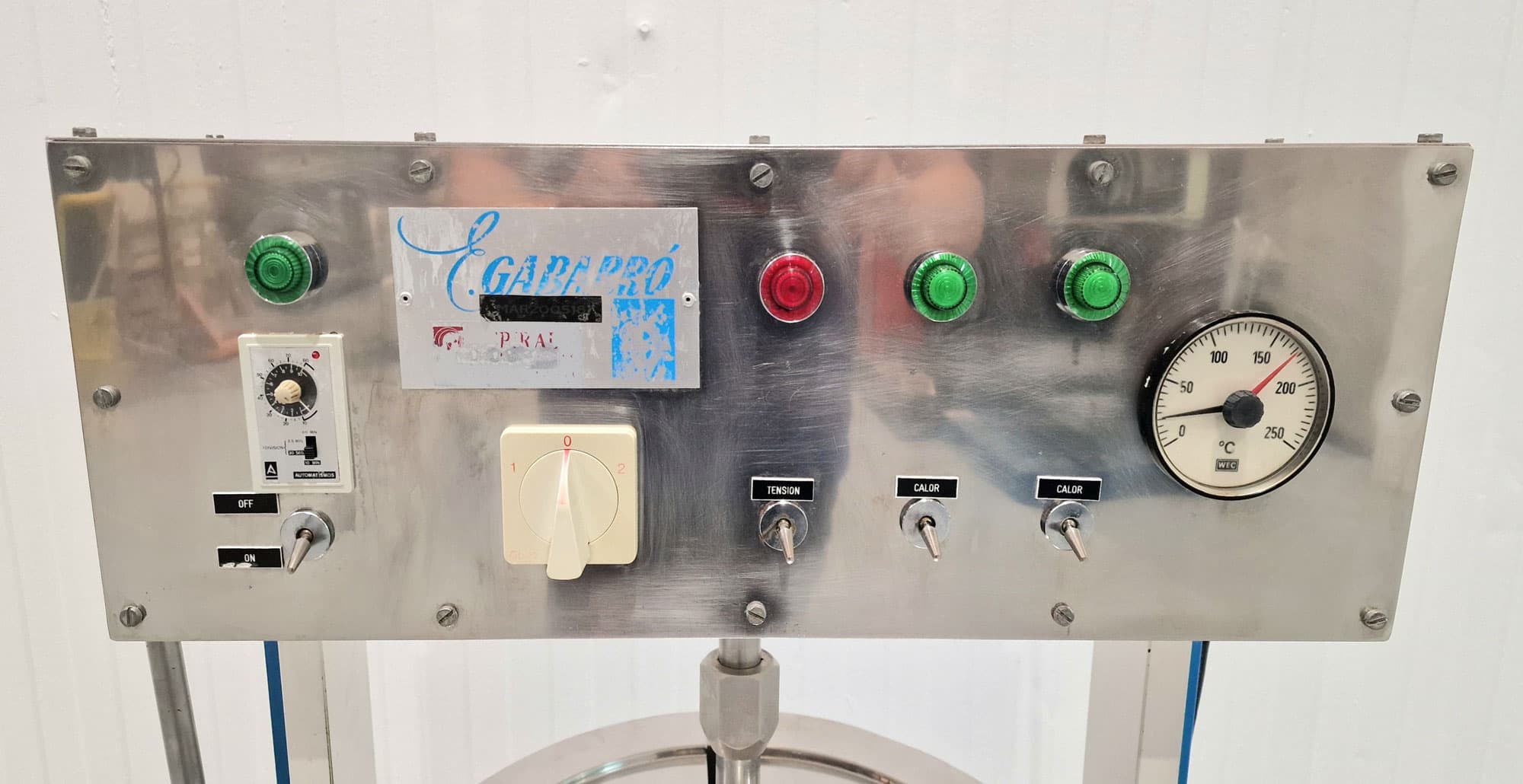 CUECE CREMAS ELÉCTRICO CON MEZCLADOR E. GABARRO 50 LITROS miniatura 6