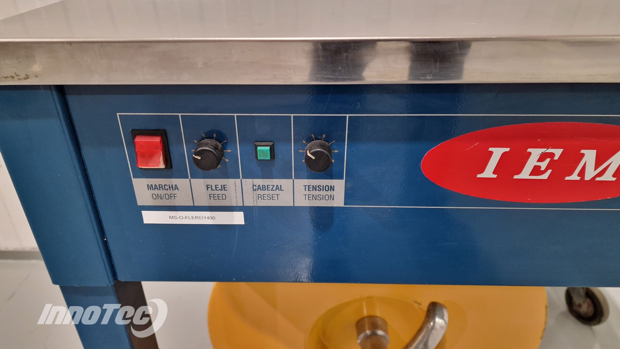 Flejadora Reisopack 1400 miniatura 5