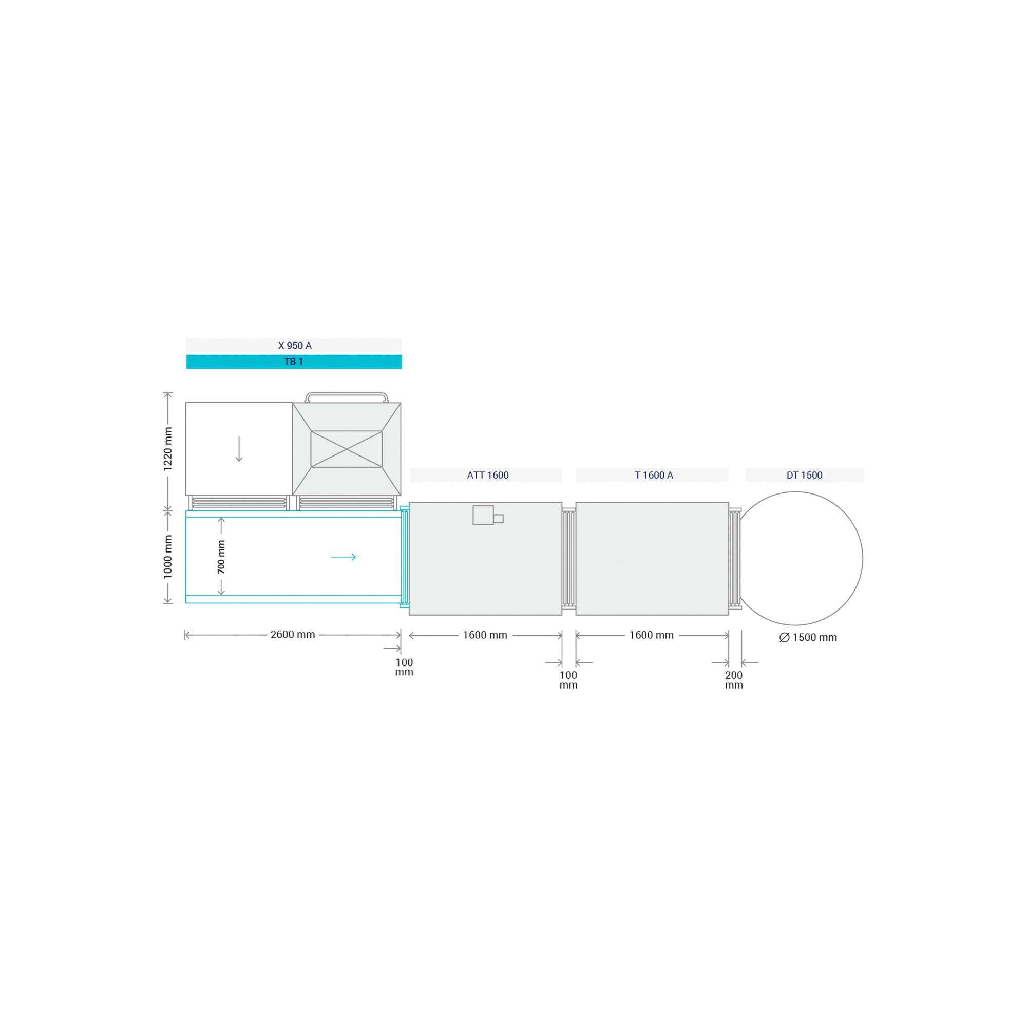 Transportador de transporte TB 1 miniatura 2