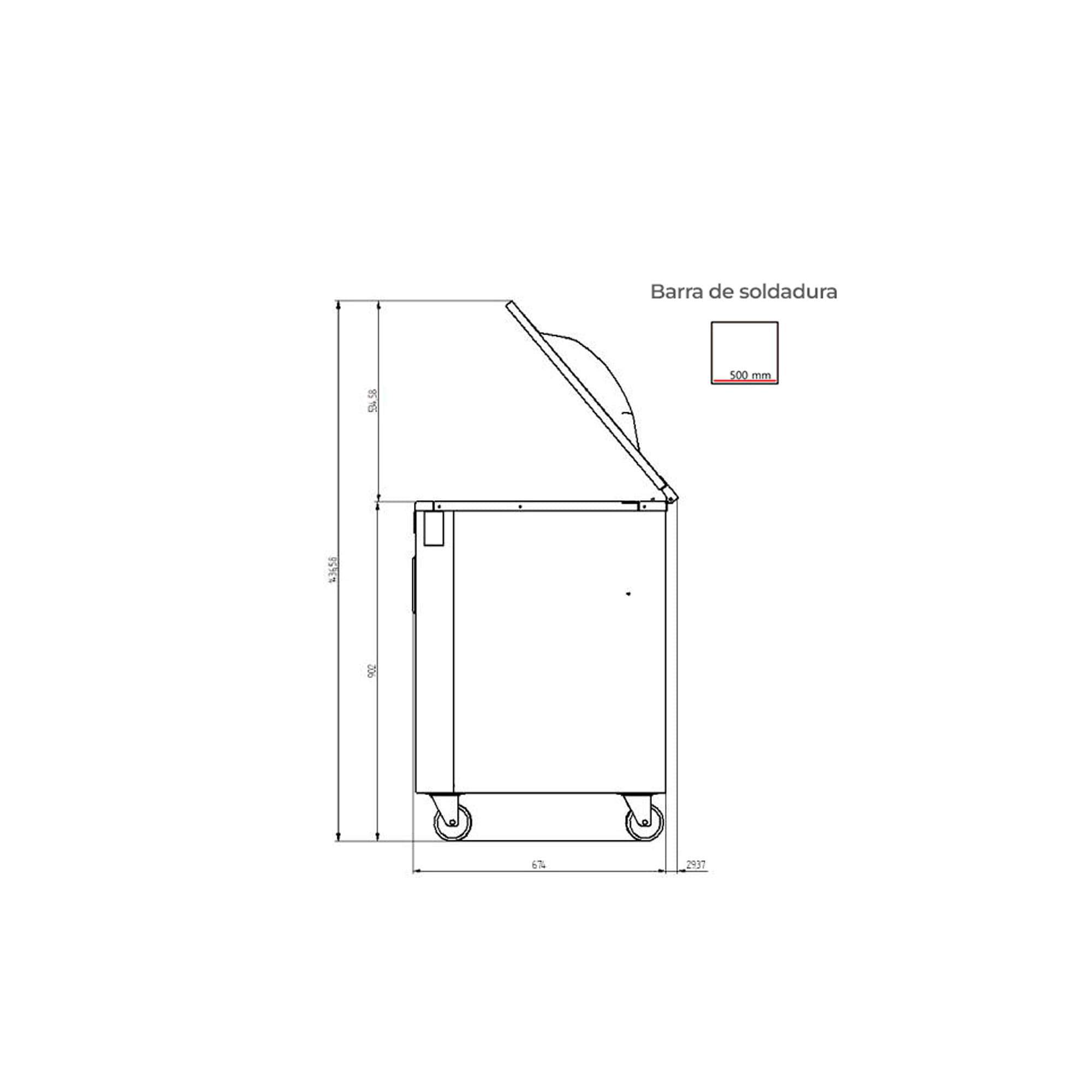 Envasadora al vacío Titan VAC 50C miniatura 3