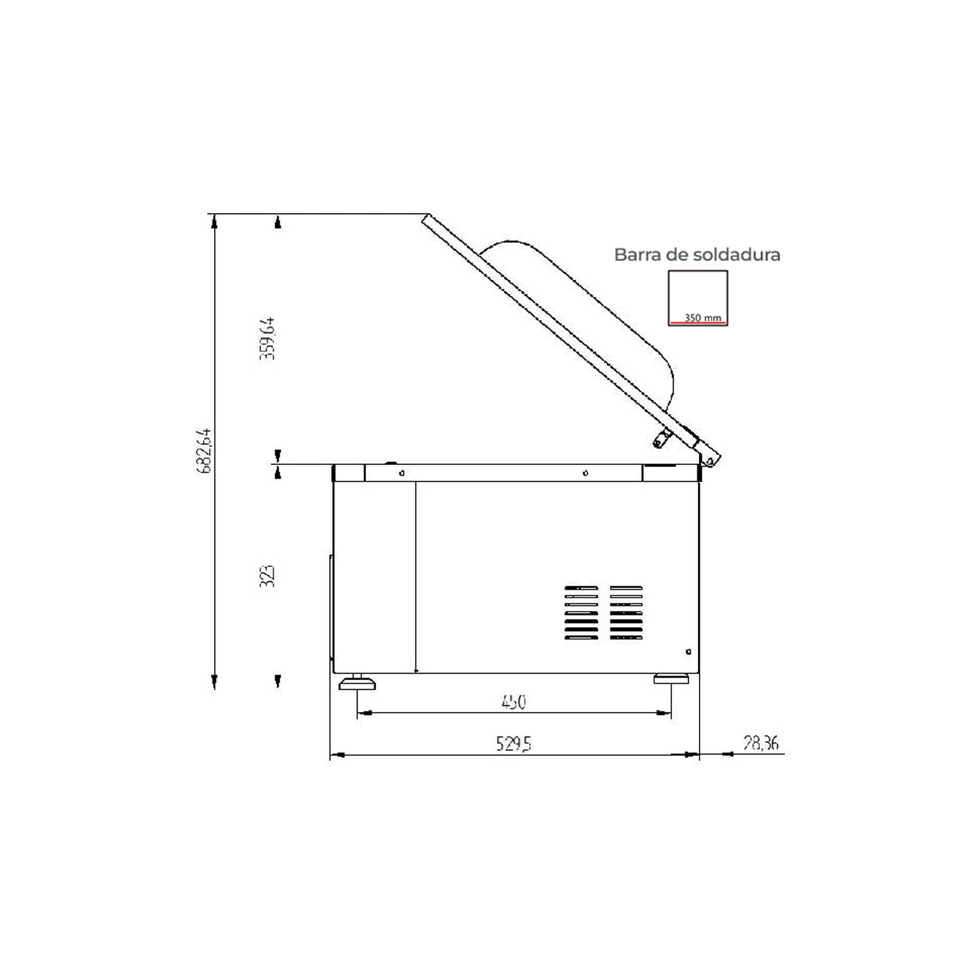 Envasadora al vacío Titan VAC 35 miniatura 3