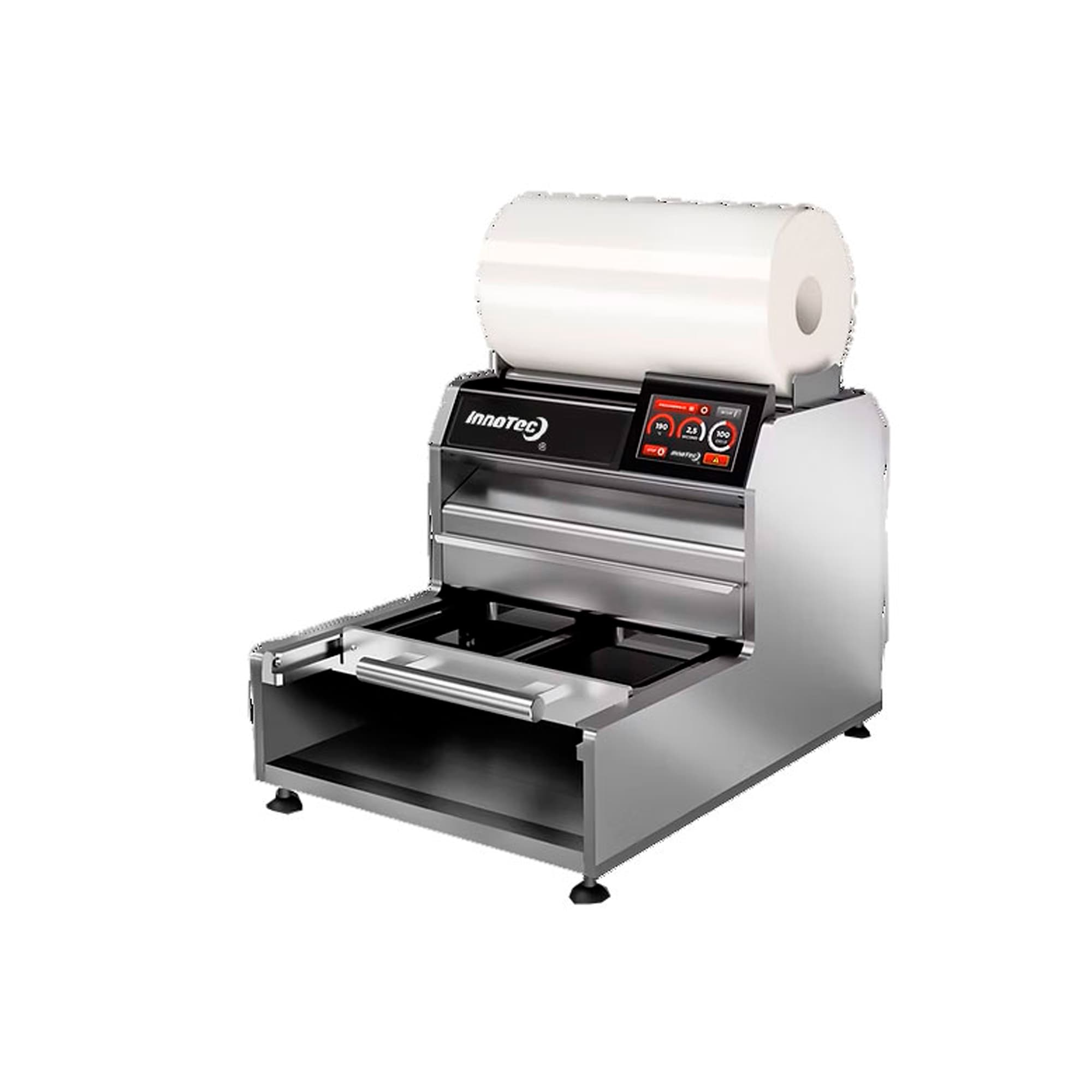 Termoselladora de mesa con gas y corte Optima -100