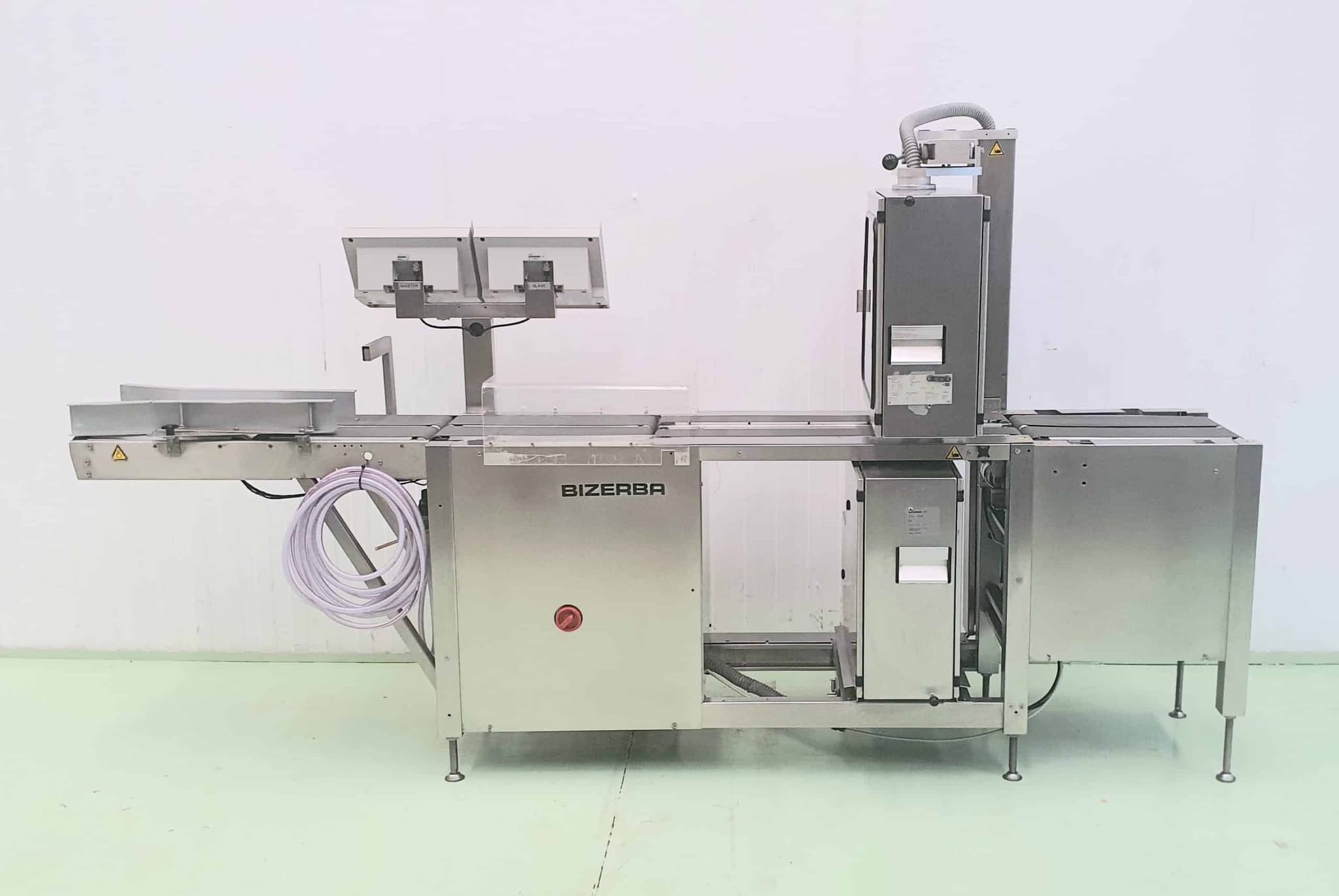 ETIQUETADORA PESADORA BIZERBA GS DOBLE CABEZAL