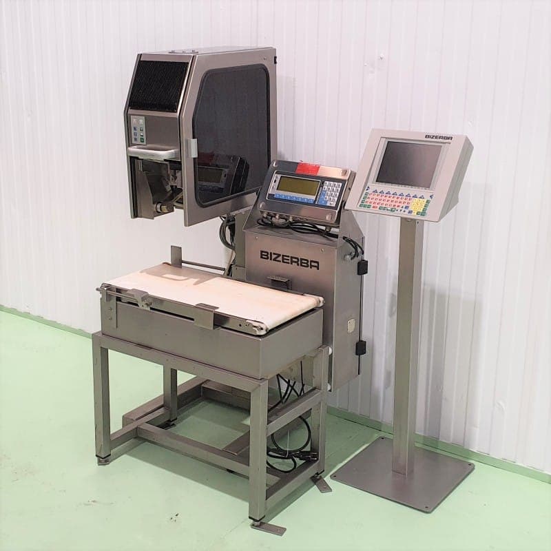 CONTROLADOR PESO BIZERBA + Etiquetadora GS + visor ST